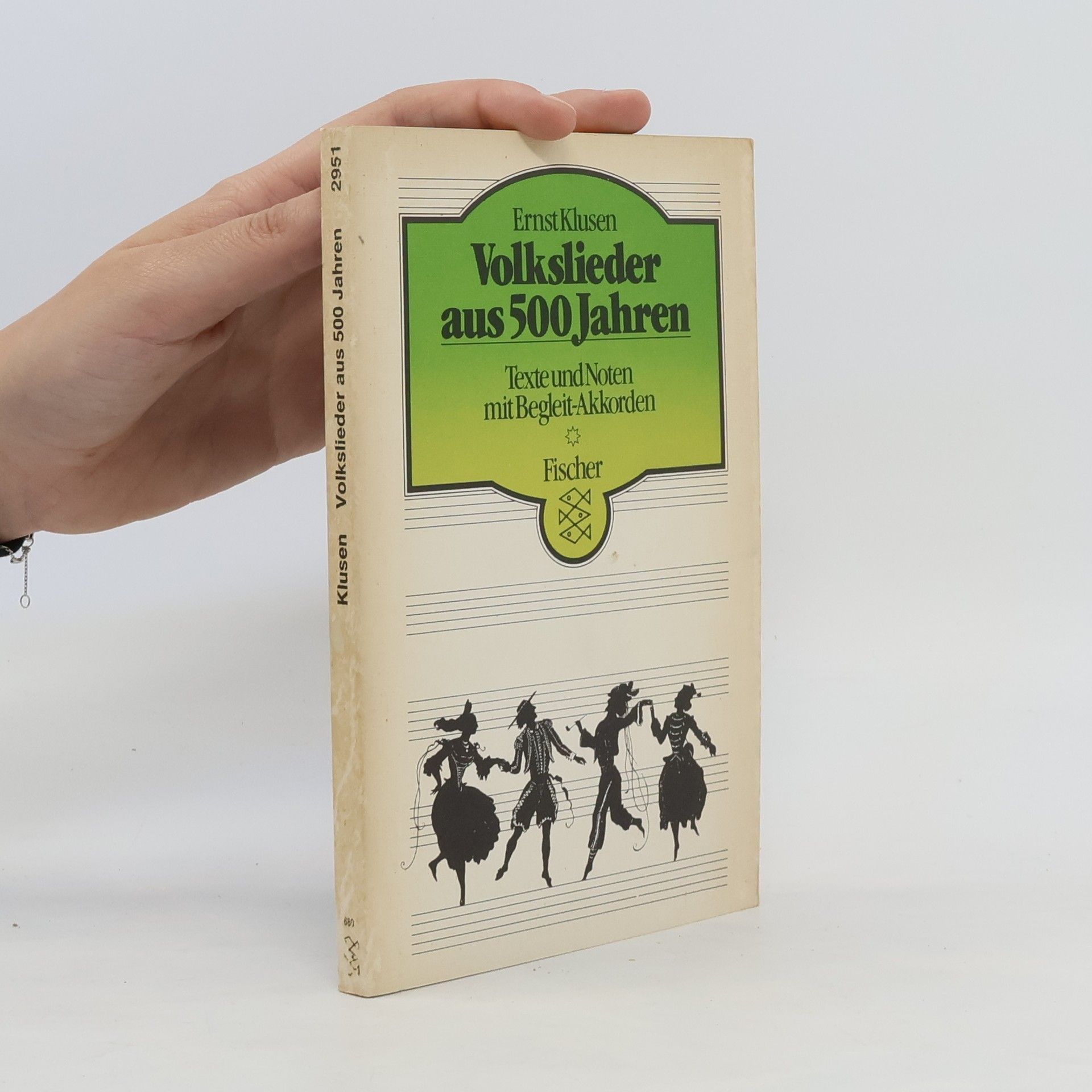 Ernst Klusen Volkslieder aus 500 [fünfhundert] Jahren