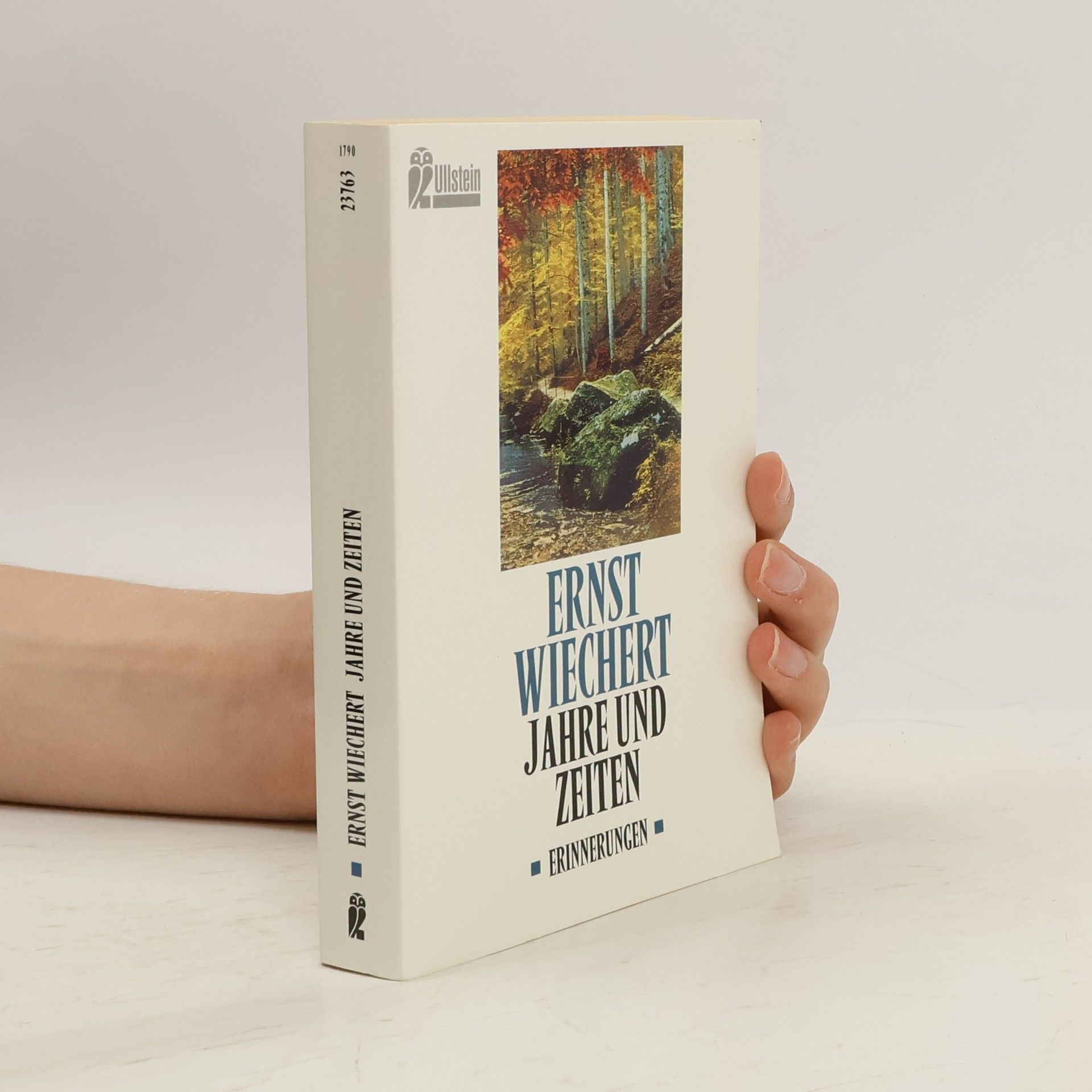 Ernst Wichert Jahre und Zeiten