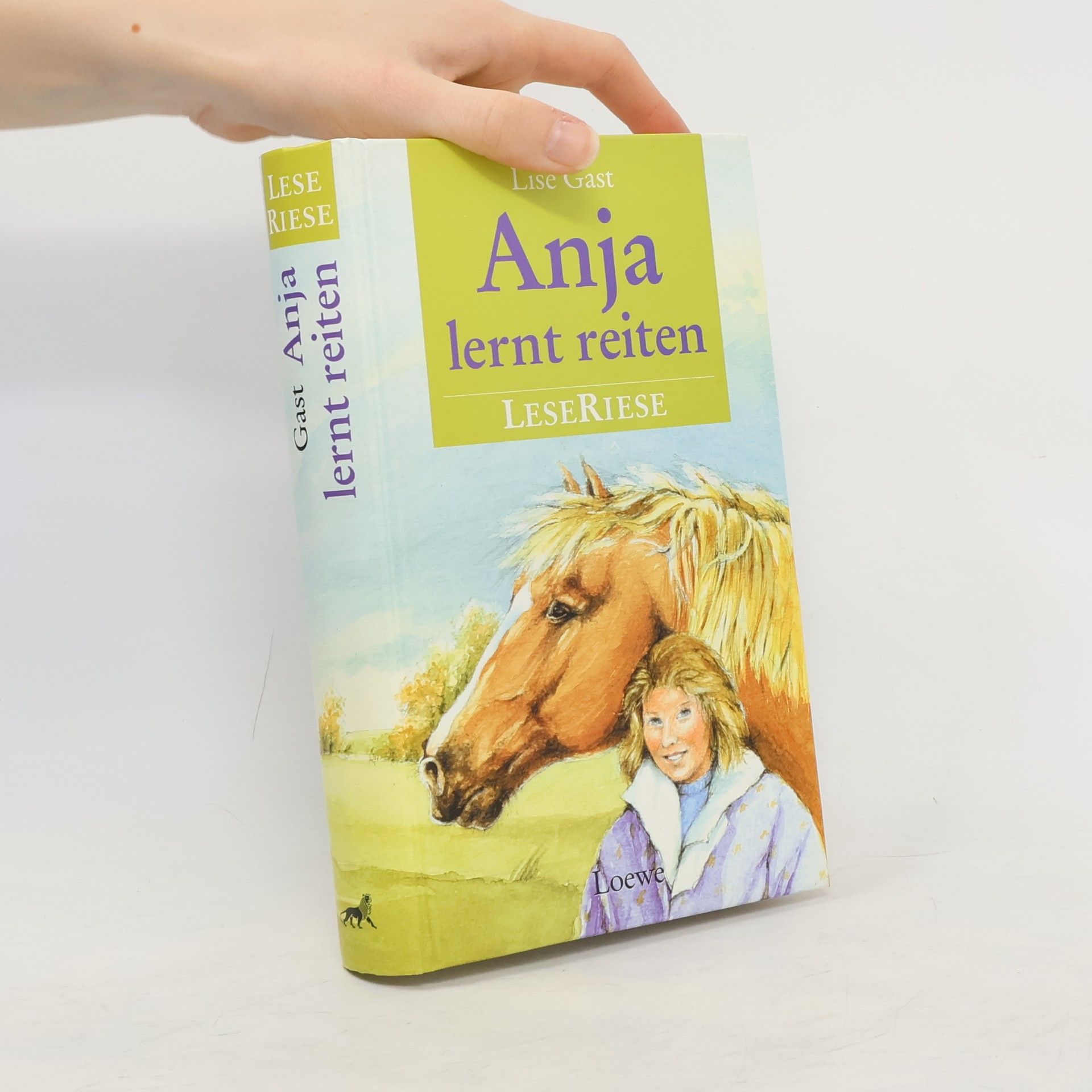 Lise Gast Anja lernt reiten