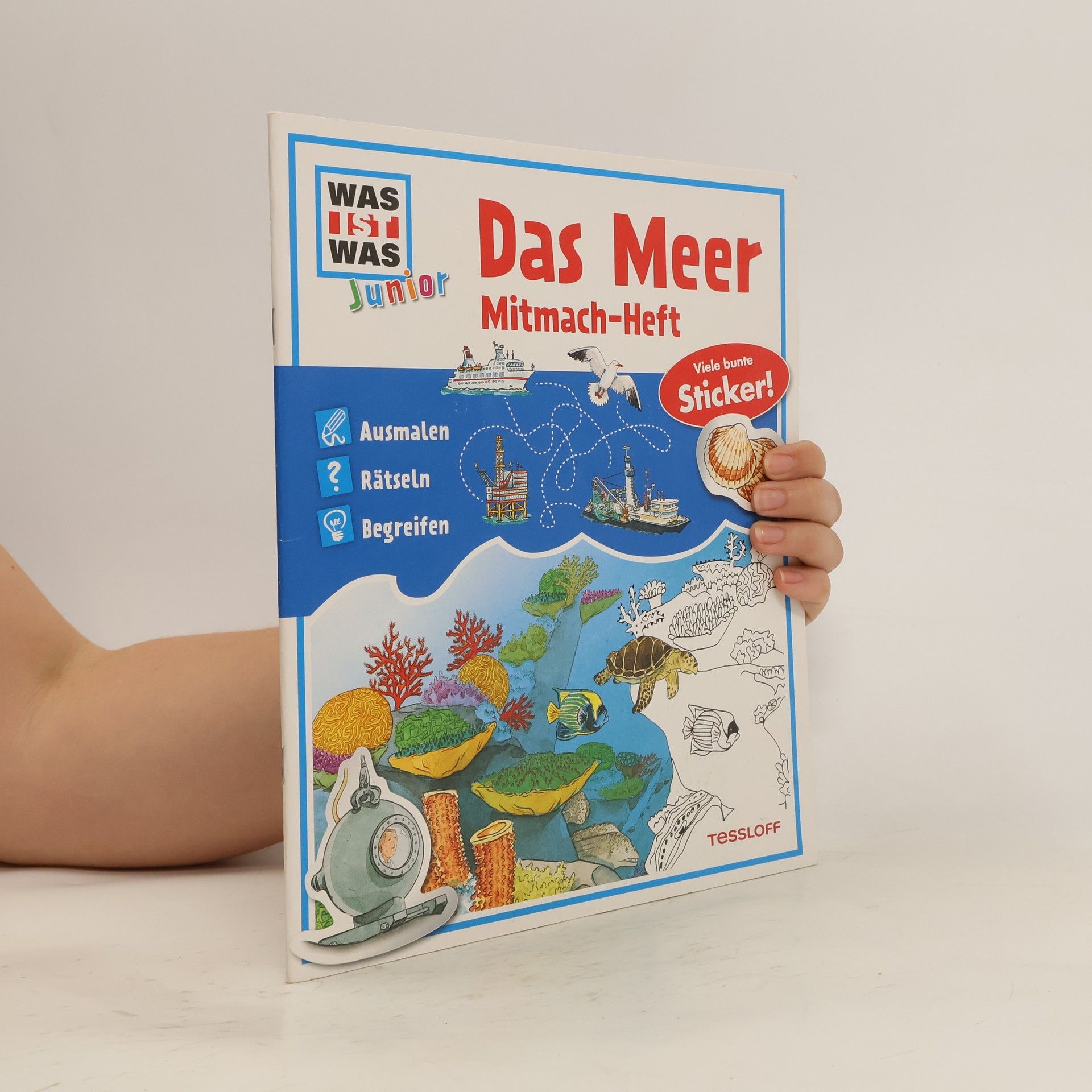 Eva Dix Das Meer, Mitmach-Heft