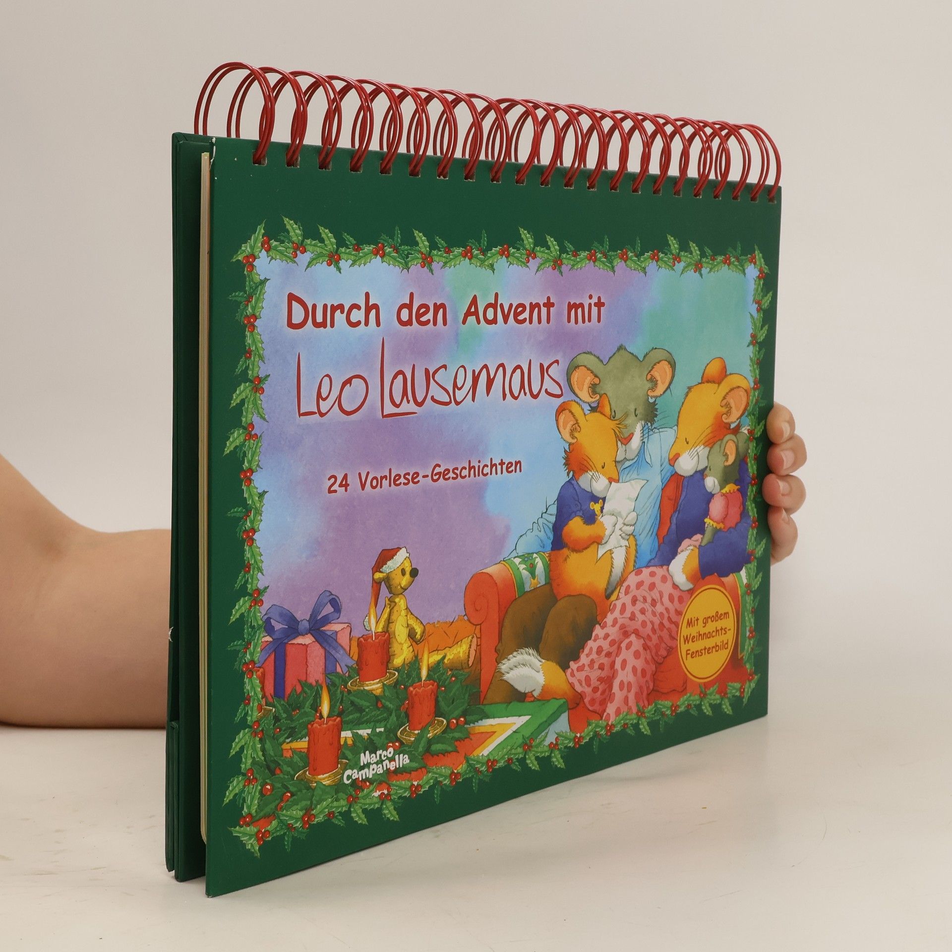 Collectif d'auteurs Durch den Advent mit Leo Lausemaus. 24 Vorlese-Geschichten