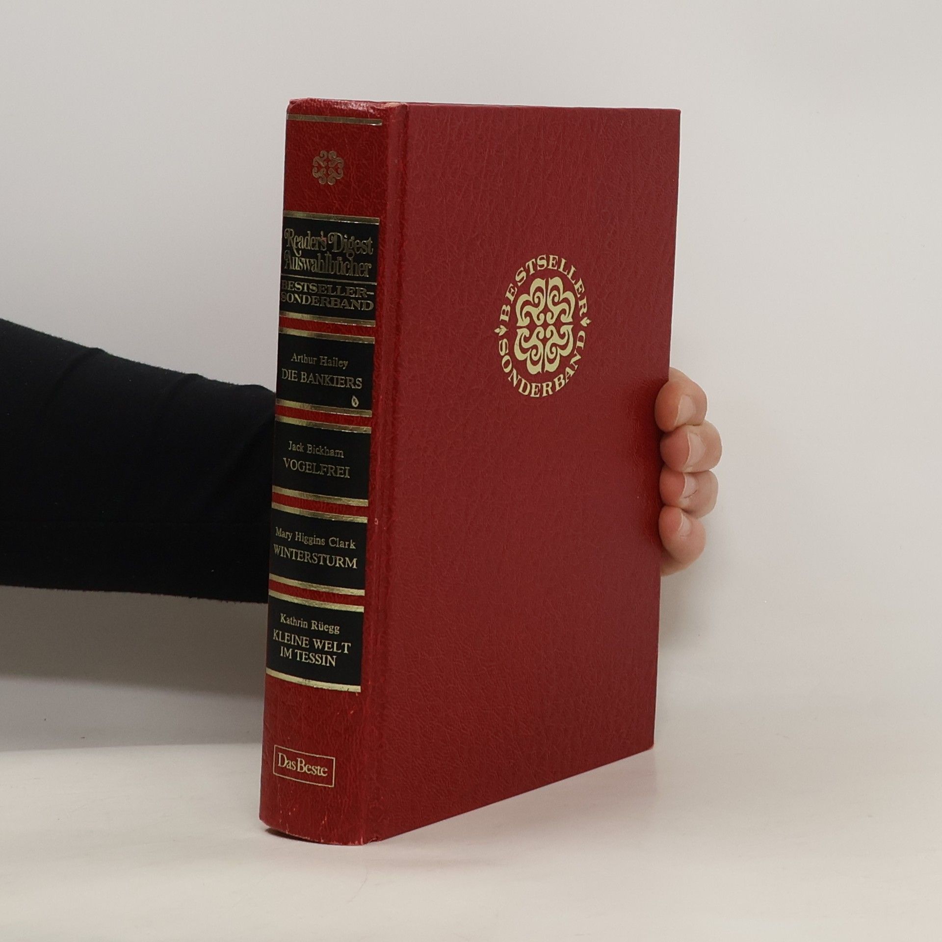 Arthur Hailey Reader's Digest Auswahlbücher. Die Bankiers. Vogelfrei. Wintersturm. Kleine Welt im Tessin