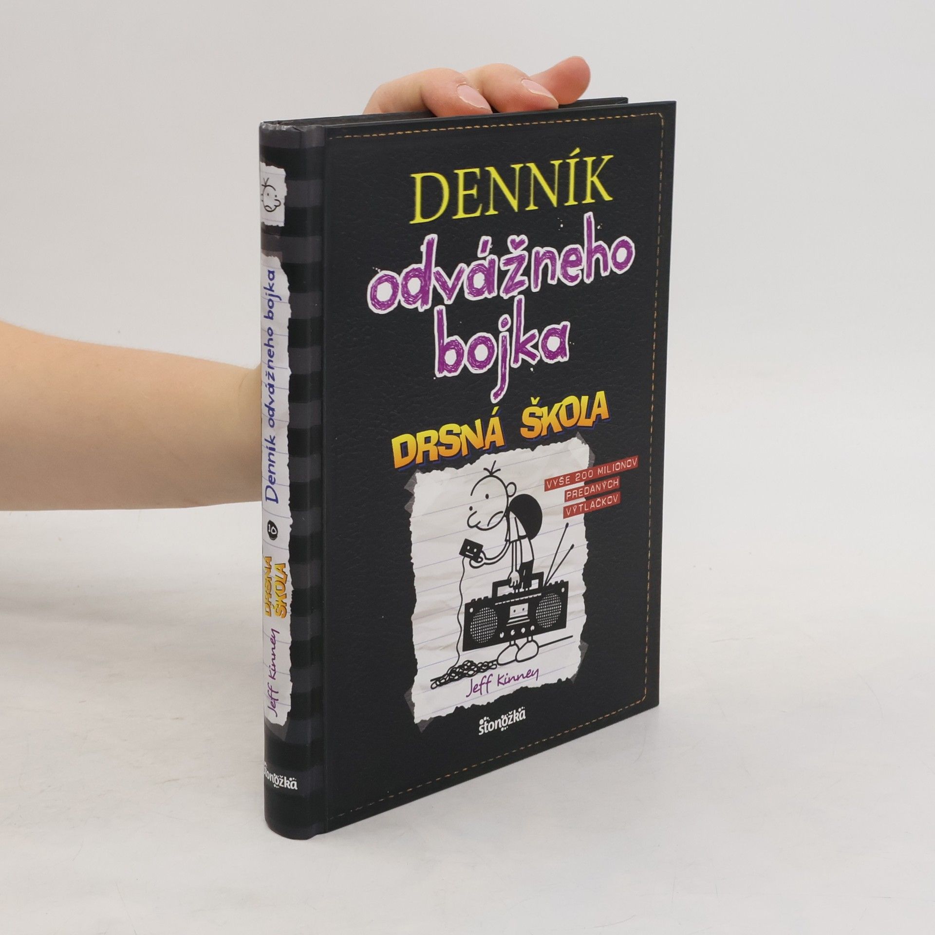 Jeff Kinney Denník odvažneho bojka 10. Drsná škola