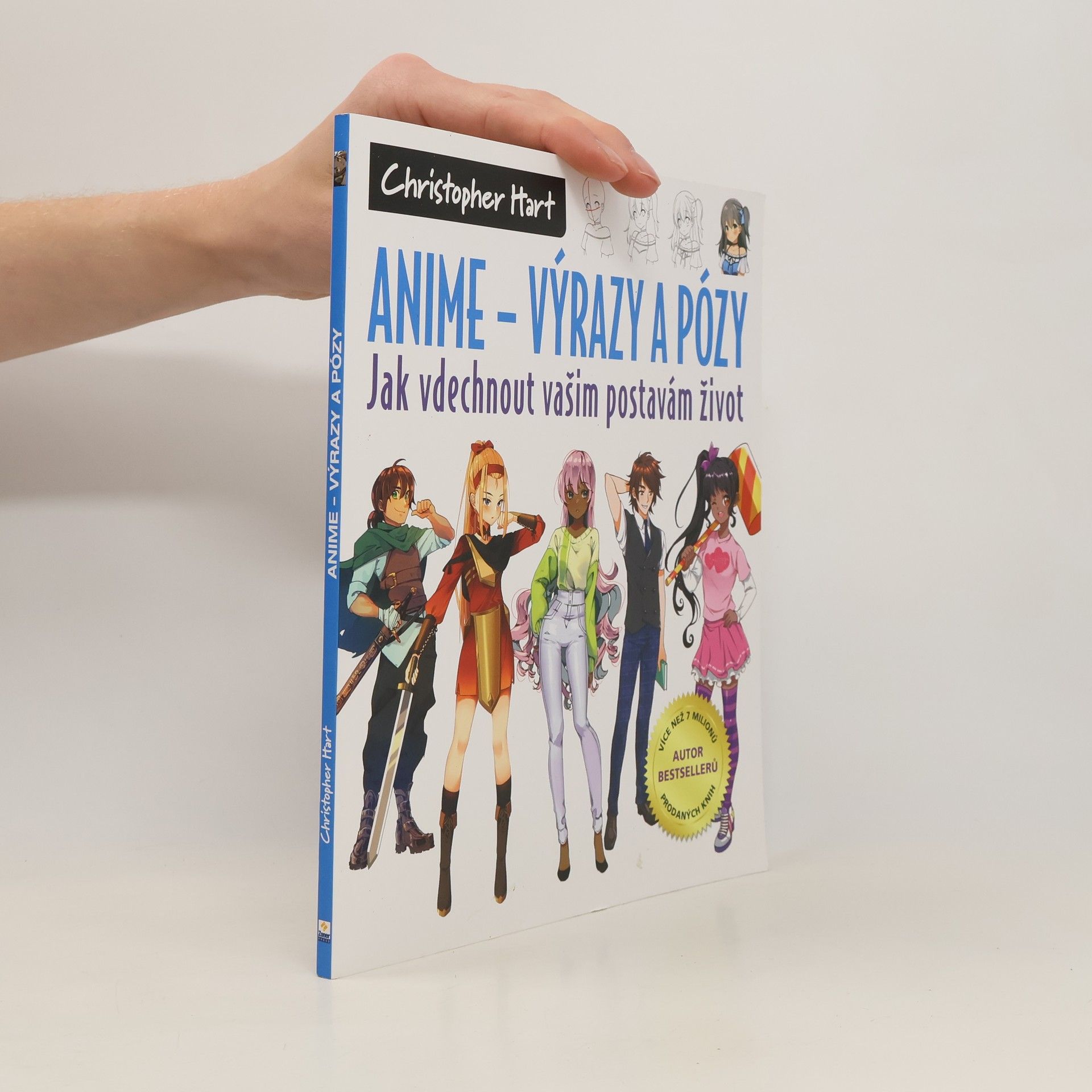 Christopher Hart Anime - výrazy a pózy