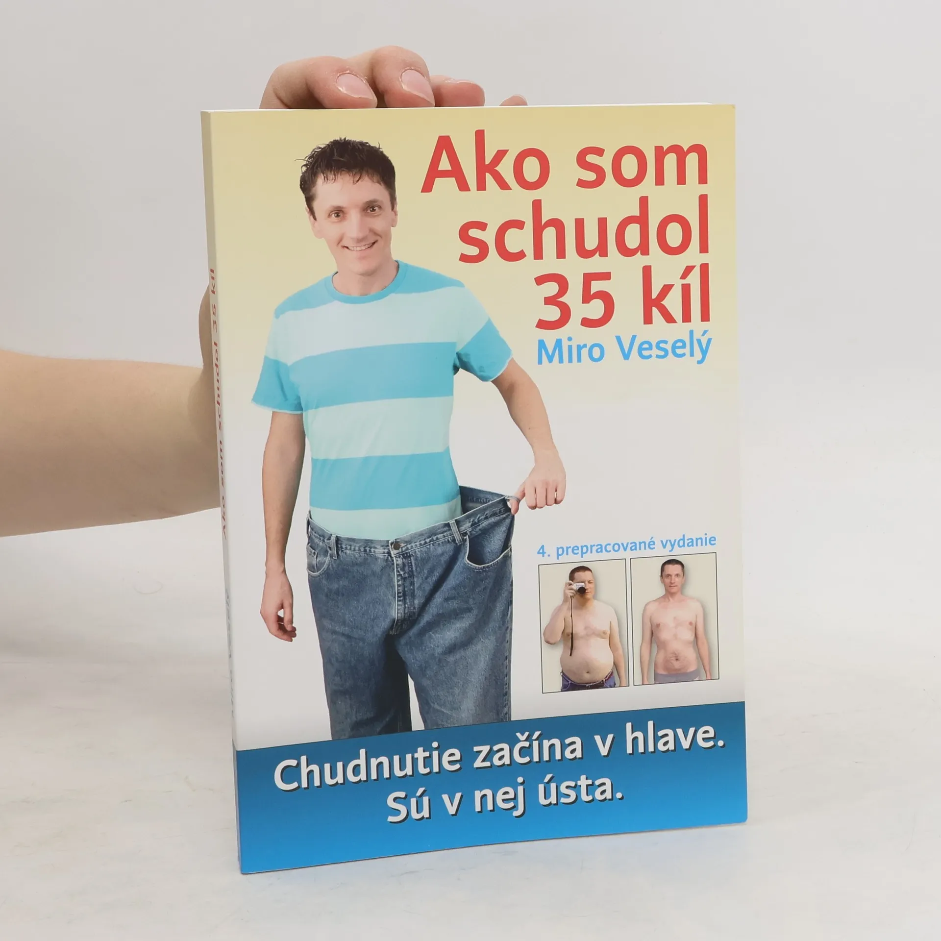 Ako som schudol 35 kíl | Kniha | Miro Veselý