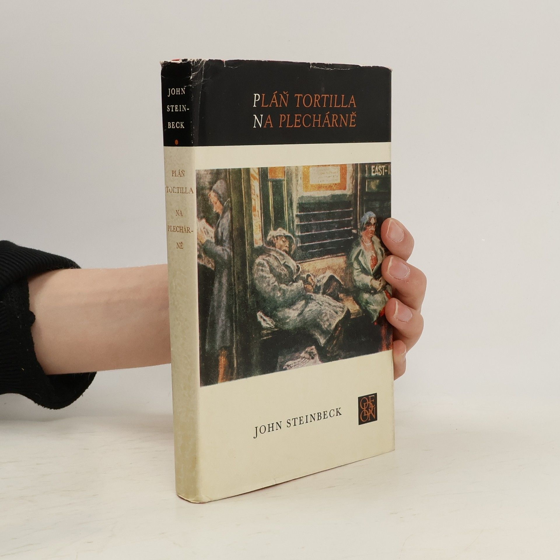 John Steinbeck Pláň Tortilla. Na plechárně
