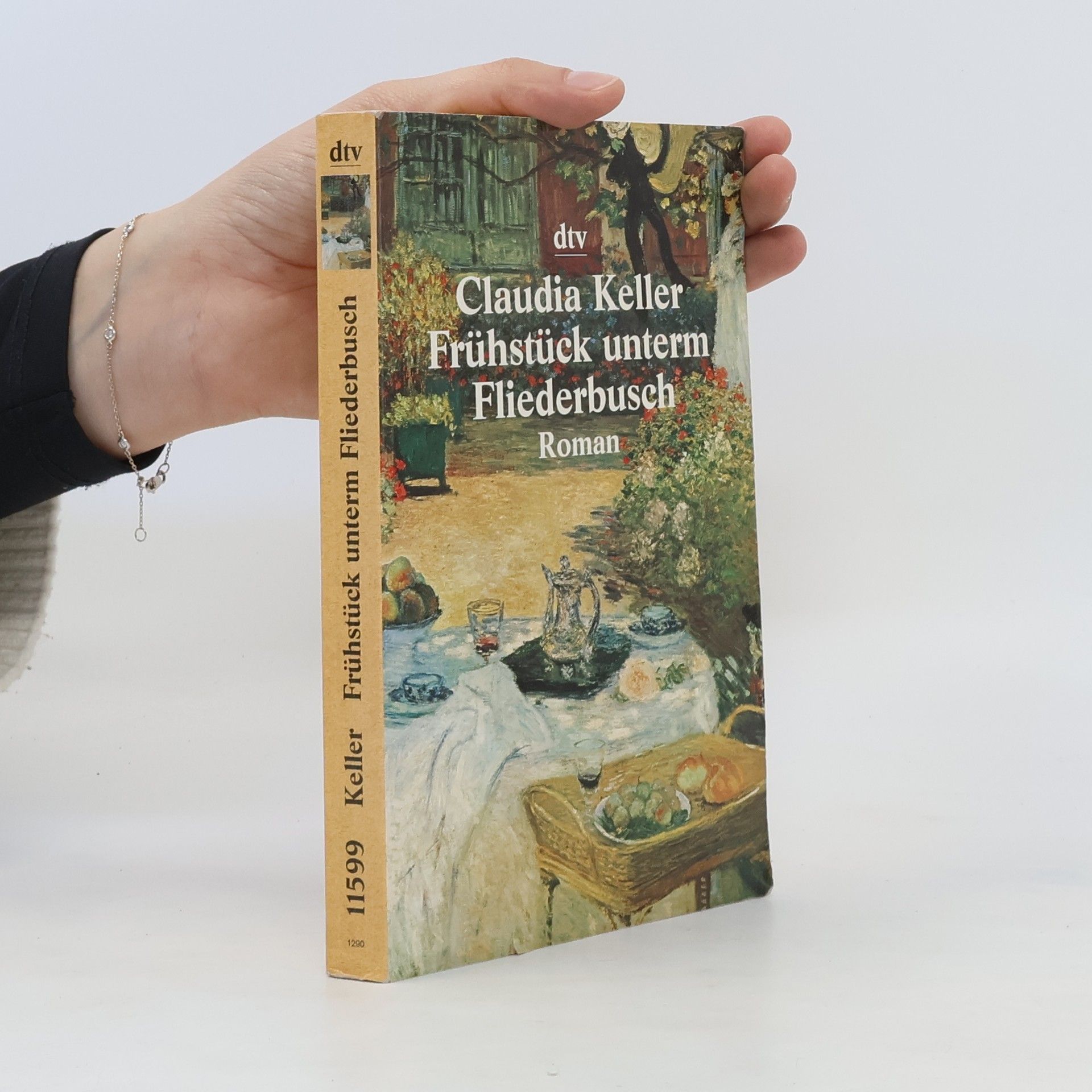 Claudia Keller Frühstück unterm Fliederbusch