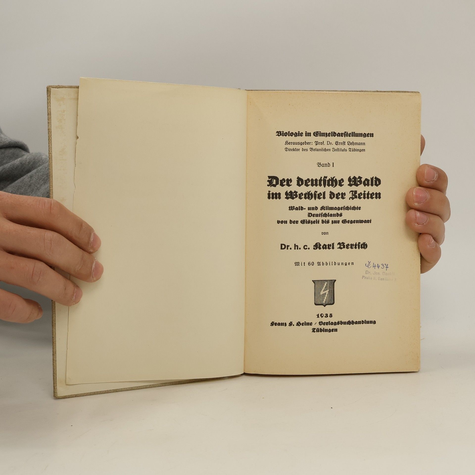 Karl Bertich Der deutsche Wald im Wechsel der Zeiten