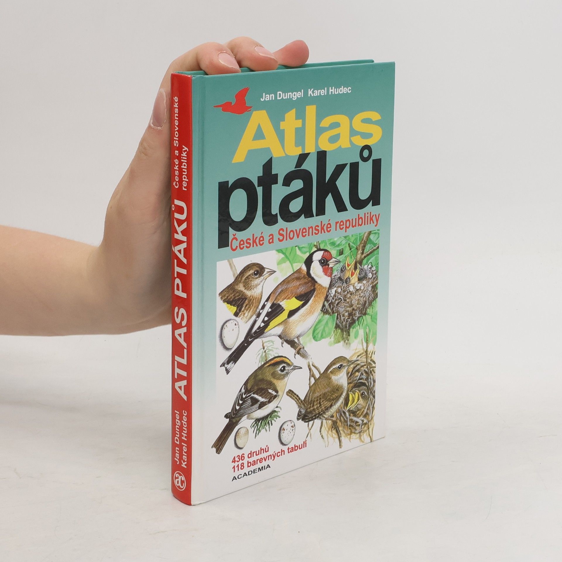 Jan Dungel Atlas ptáků České a Slovenské republiky