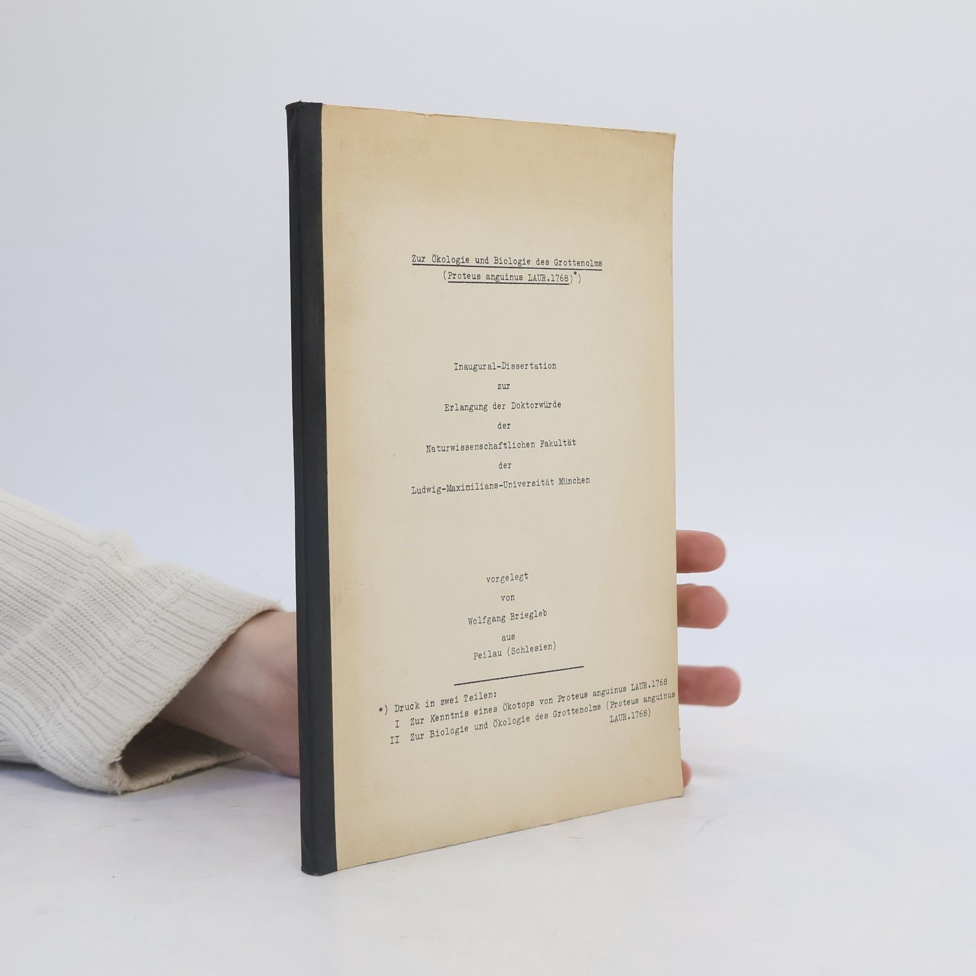 Autorenkollektiv Inaugural-Dissertation zur Erlangung der Doktorwürde der Naturwissenschaftlichen Fakultät der Ludwig-Maximilians-Universität München