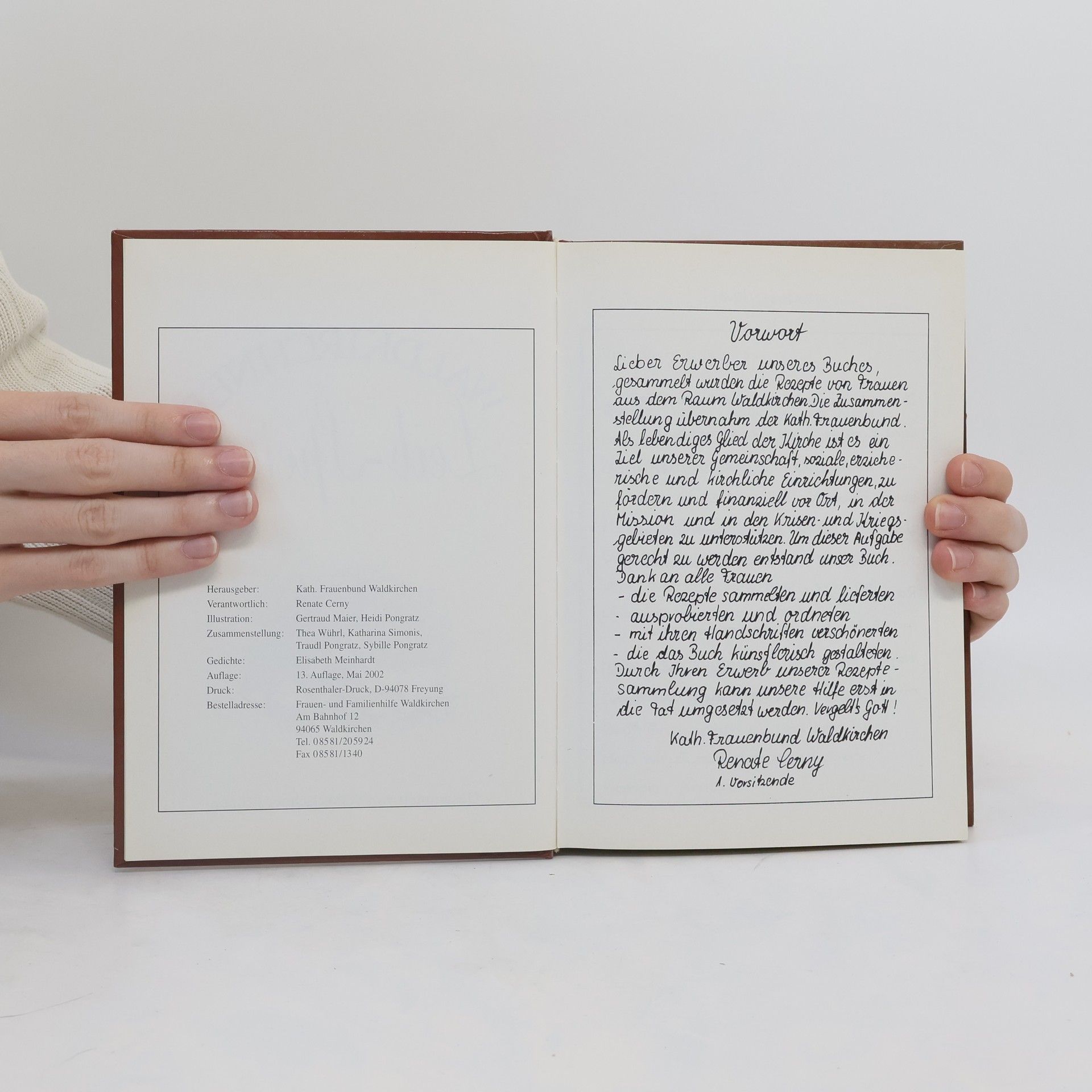 Autorenkollektiv Waldkirchner Leib-Speisen Band 1. Rezeptesammlung