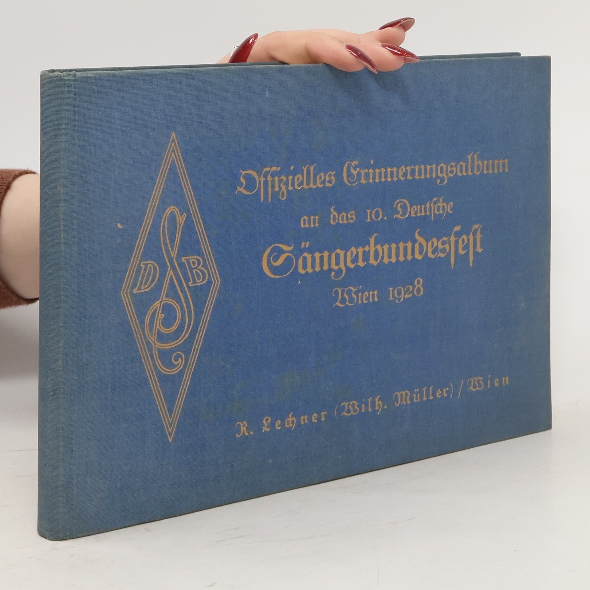 Autorenkollektiv Offizielles Erinnerungsalbum an das 10. Deutsche Sängerbundesfest Wien 1928