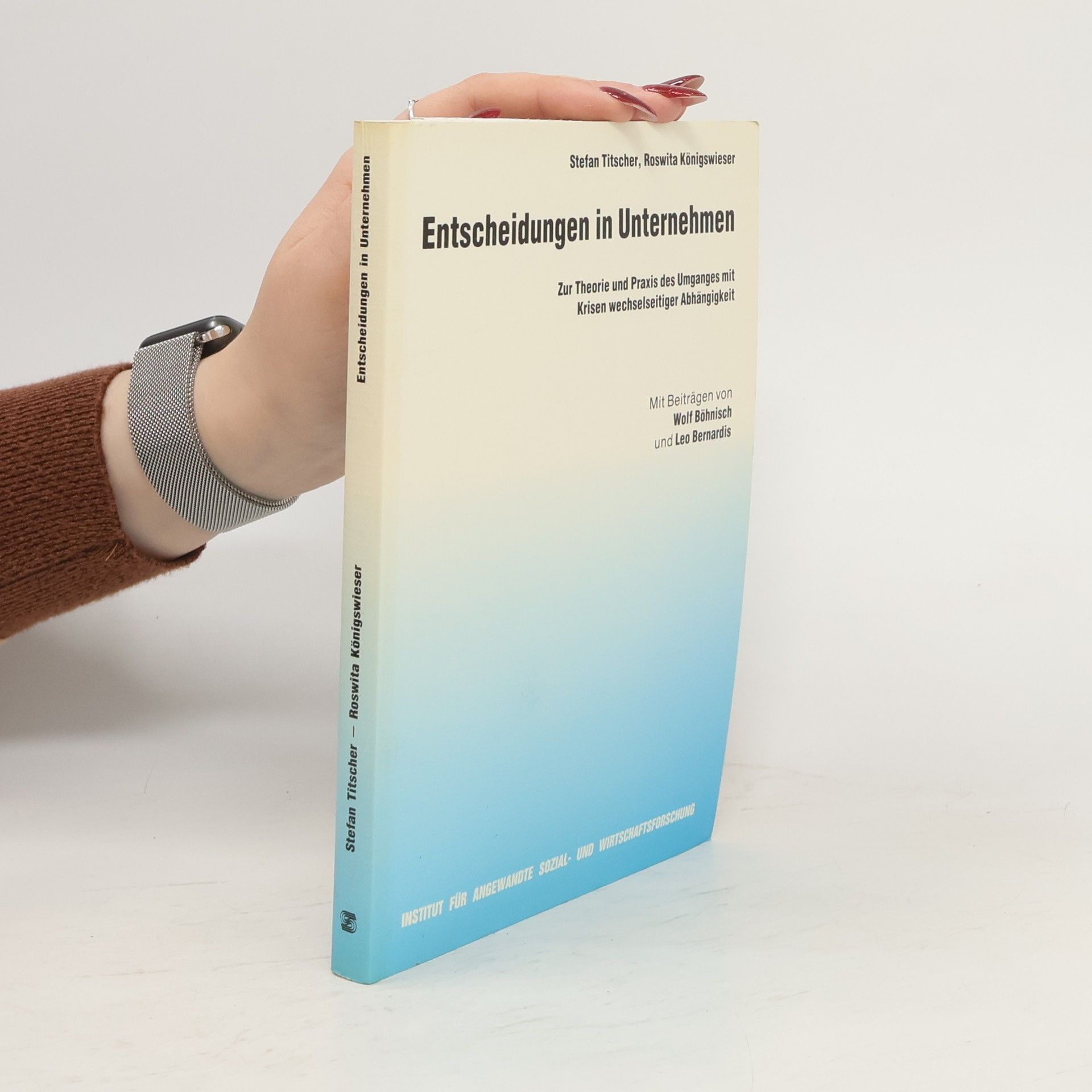 Stefan Titscher Entscheidungen in Unternehmen