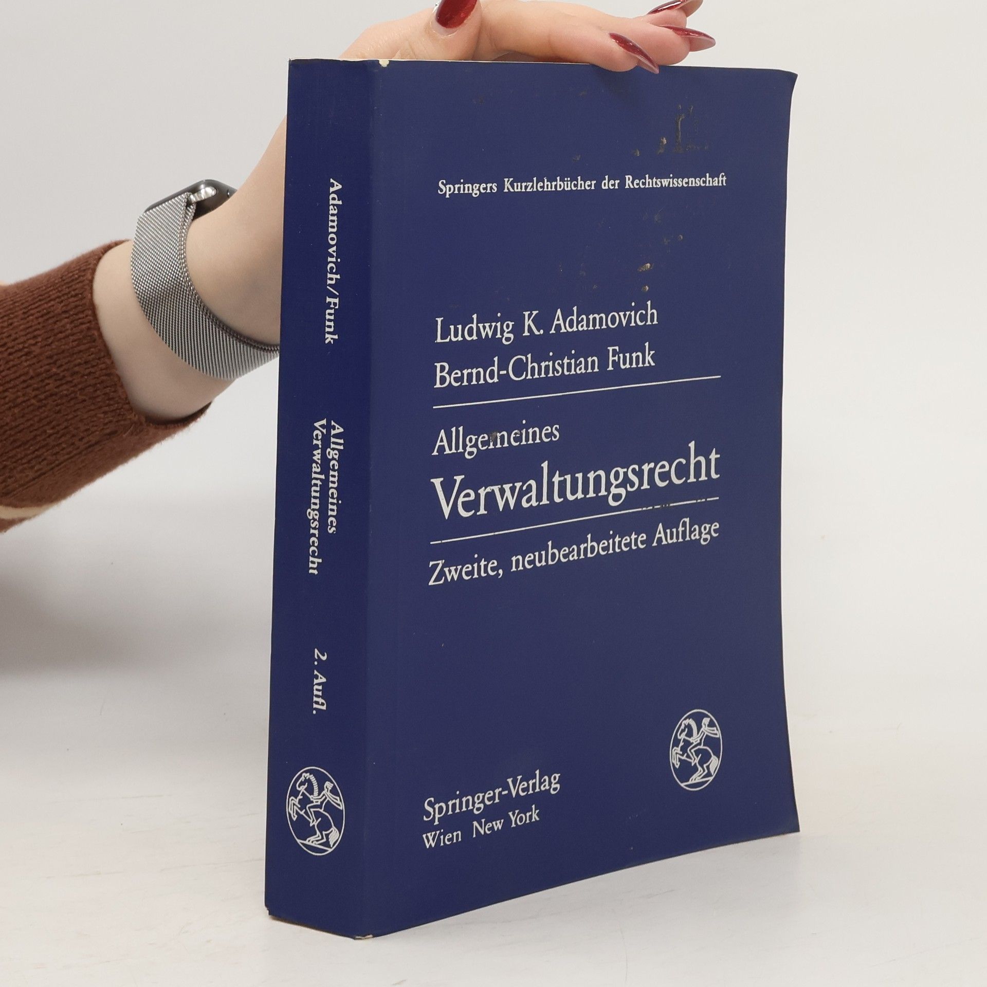 Ludwig Adamovich Allgemeines Verwaltungsrecht
