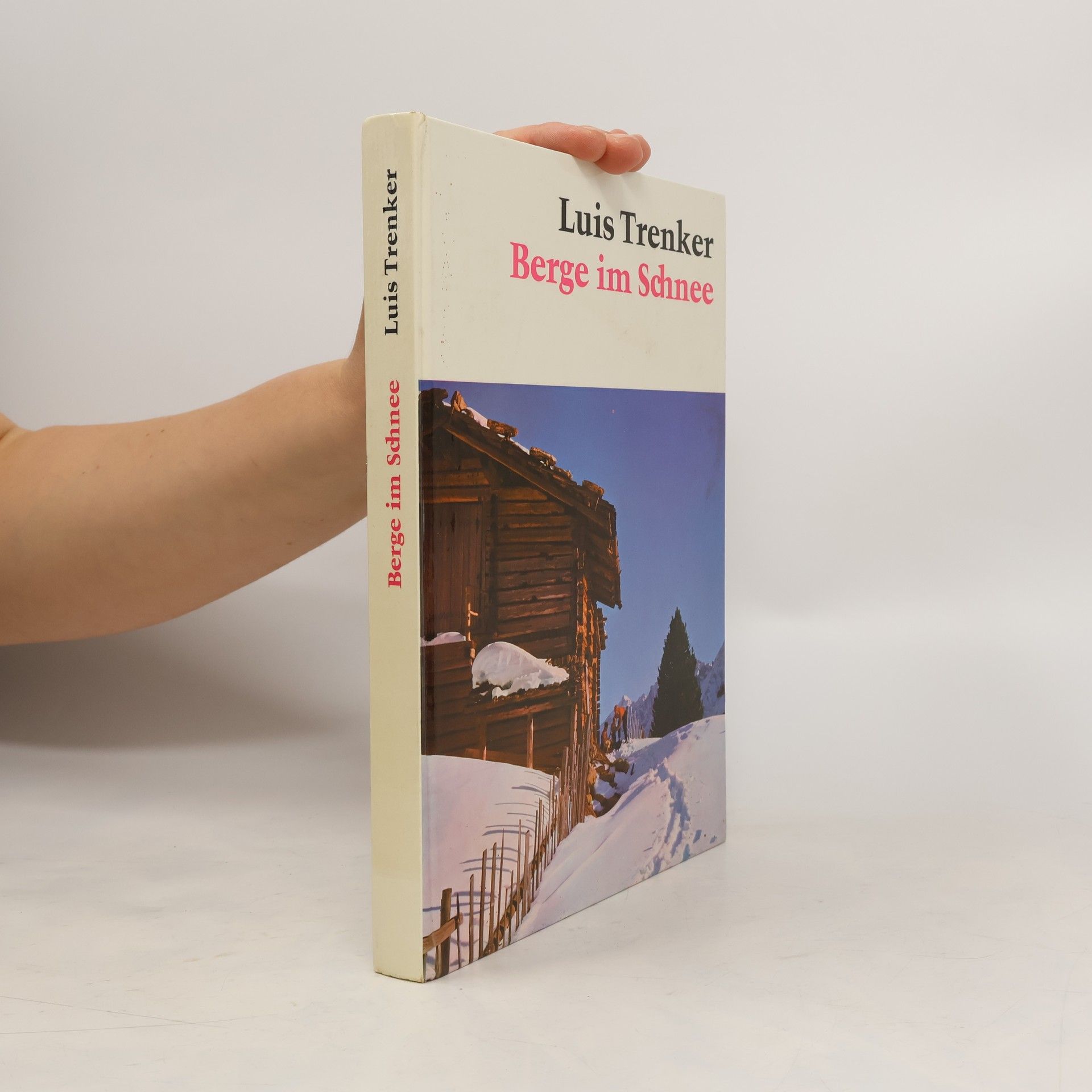 Luis Trenker Berge im Schnee