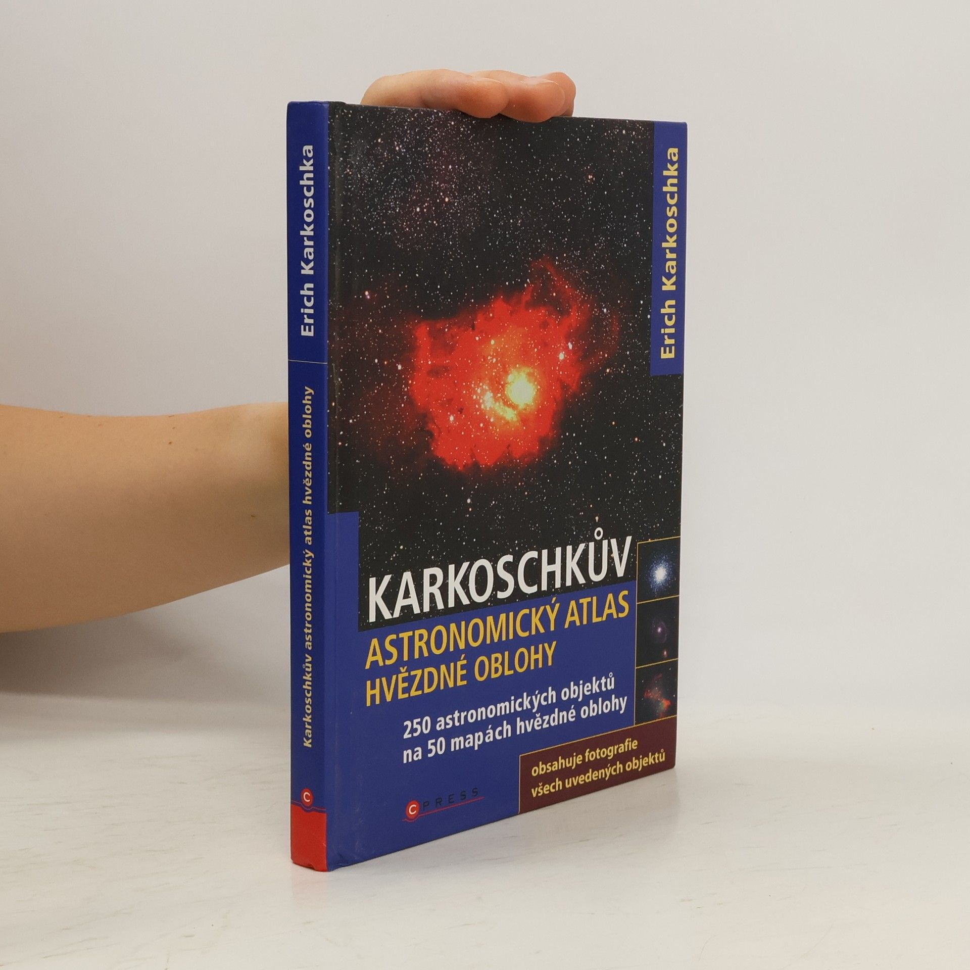 Erich Karkoschka Karkoschkův astronomický atlas hvězdné oblohy
