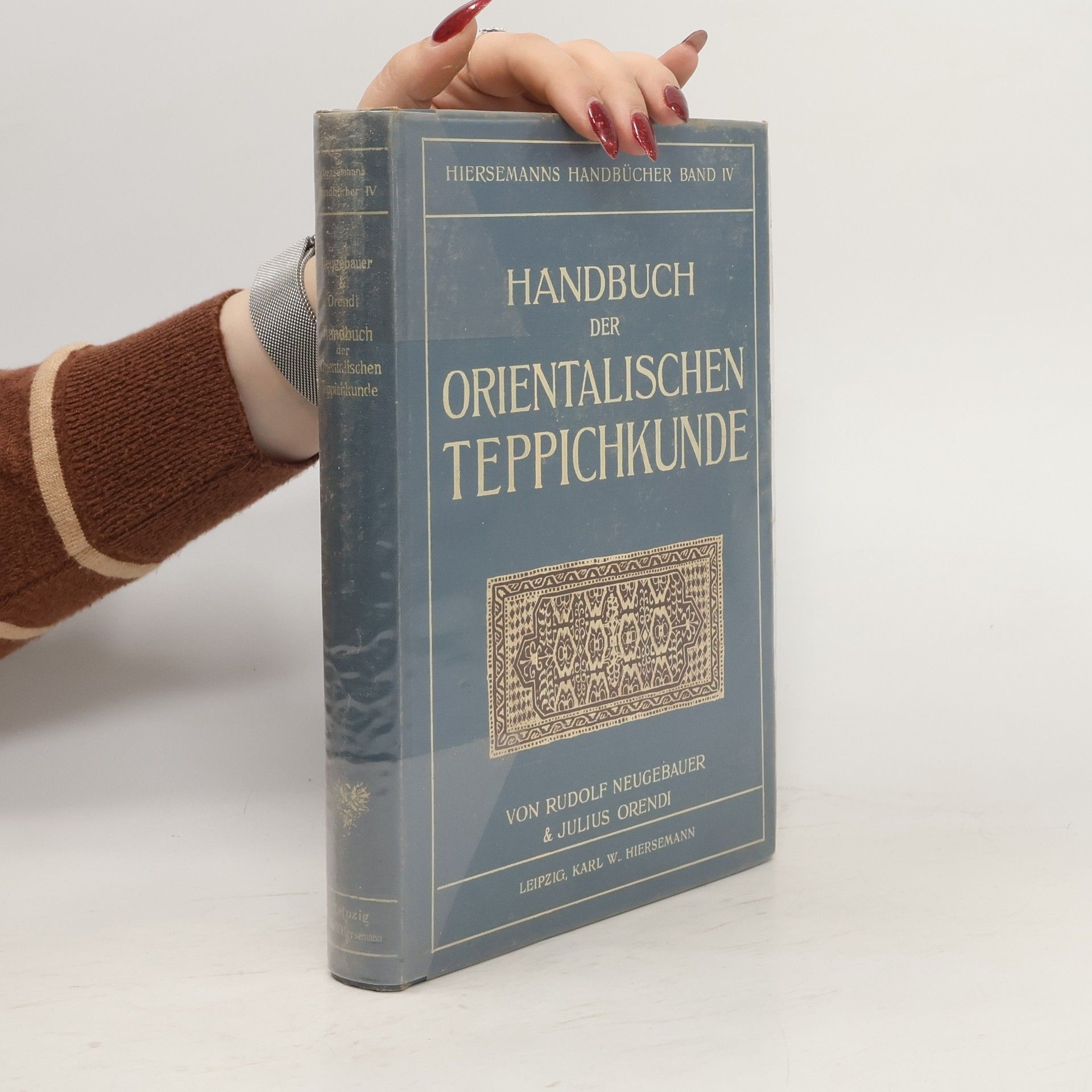 Rudolf Neugebauer Handbuch der orientalischen Teppichkunde