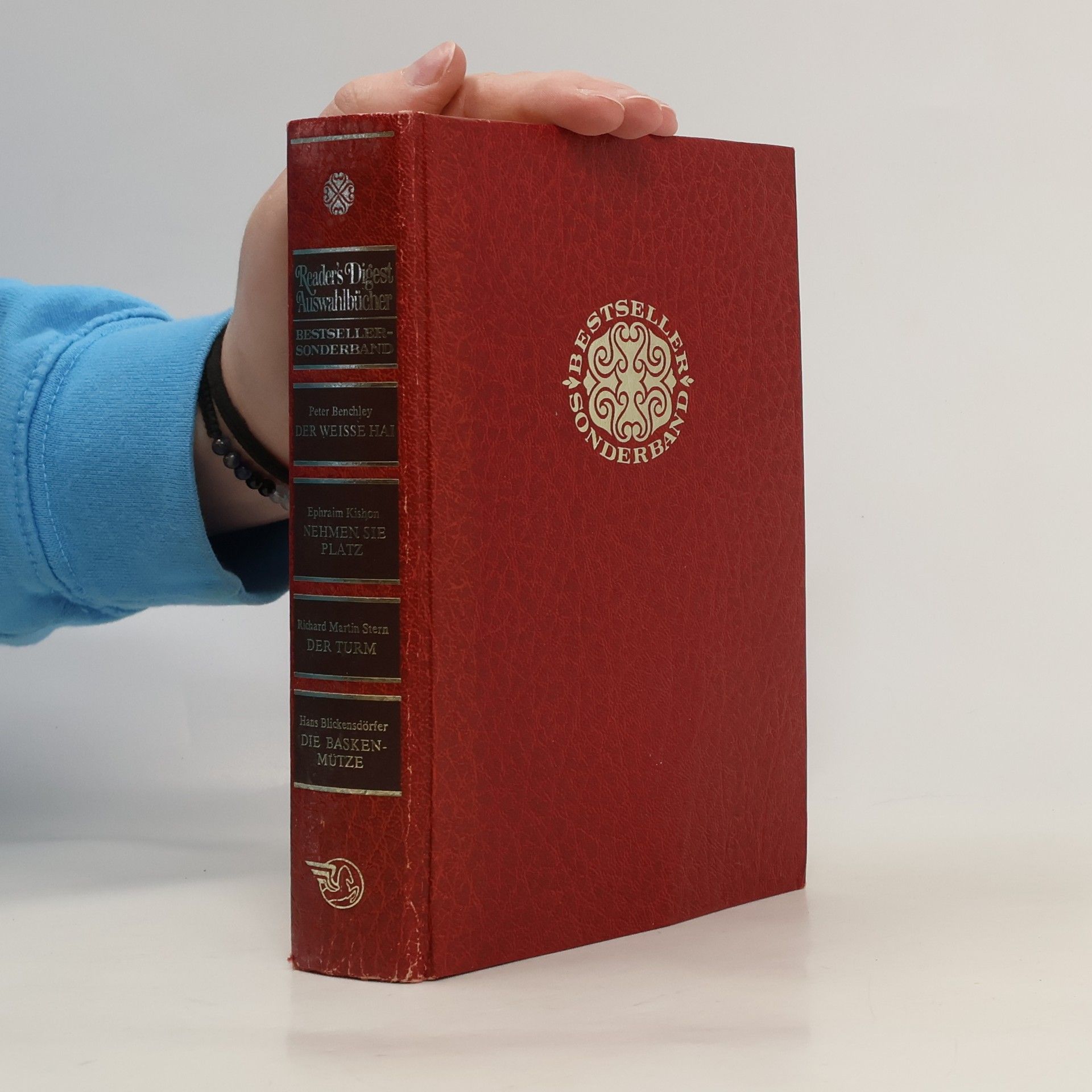 Peter Benchley Reader's Digest Auswahlbücher. Der weisse Hai. Nehmen sie Platz. Der Turm. Die Baskenmütze