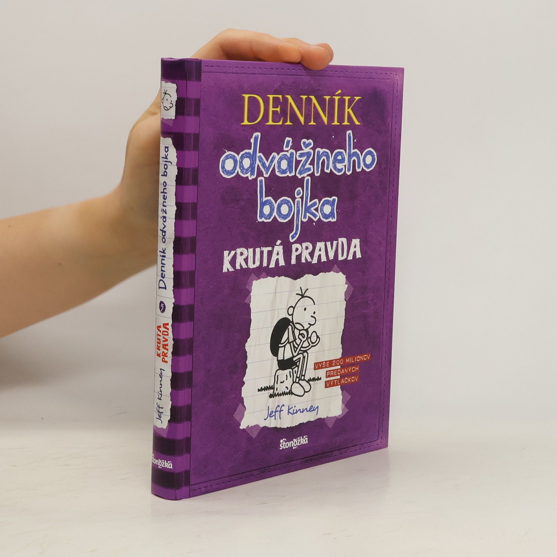 Jeff Kinney Deník odvážneho bojka 5. Krutá pravda