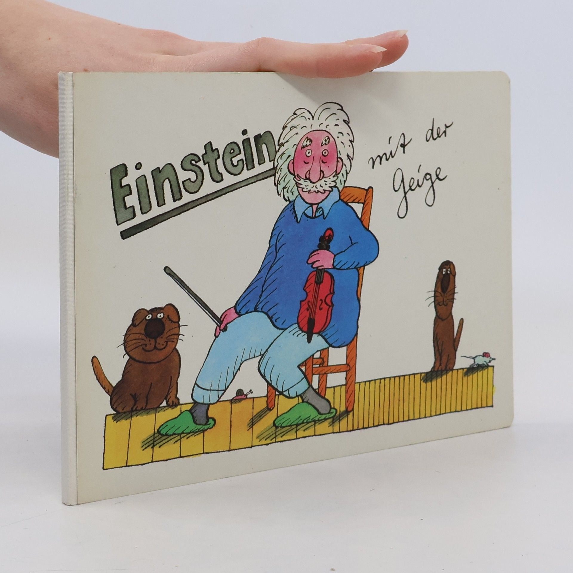 Autorenkollektiv Einstein mit der Geige