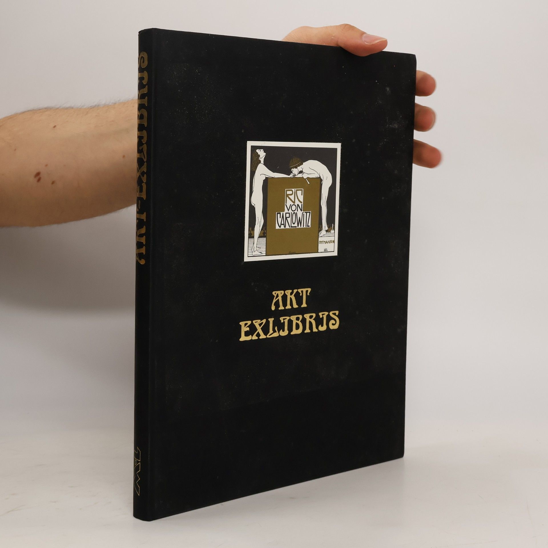 Angela Hopf Akt-Exlibris
