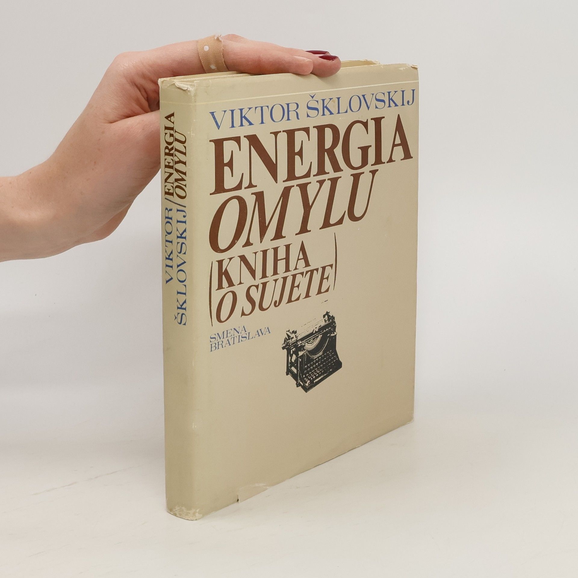 Energia omylu (kniha o sujete)
