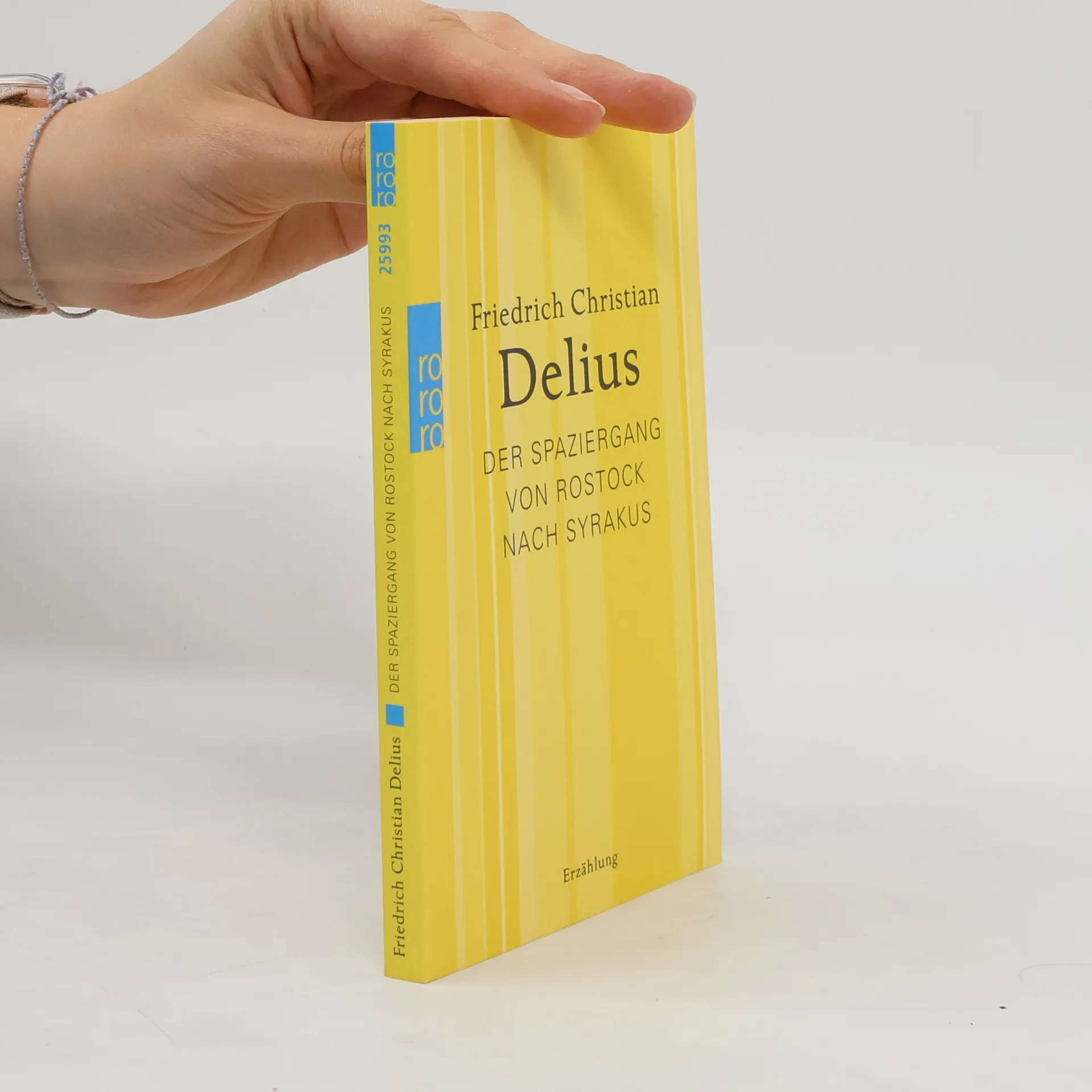 Der Spaziergang von Rostock nach Syrakus | Buch | Paperback | Friedrich Christian Delius