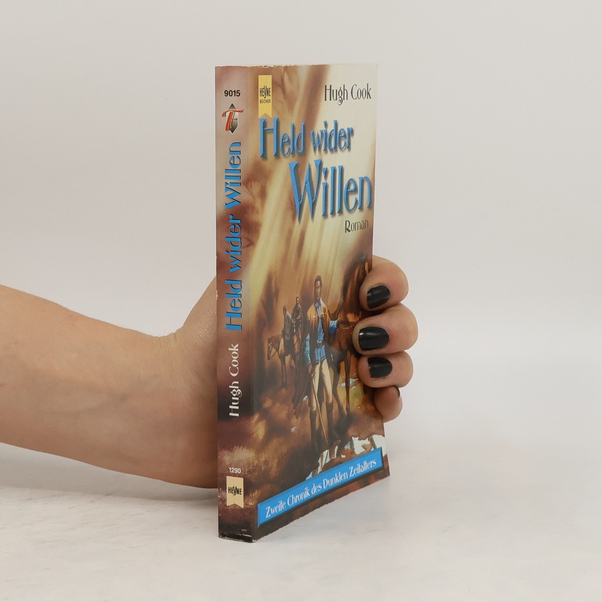 Hugh Cook Held wider Willen.
