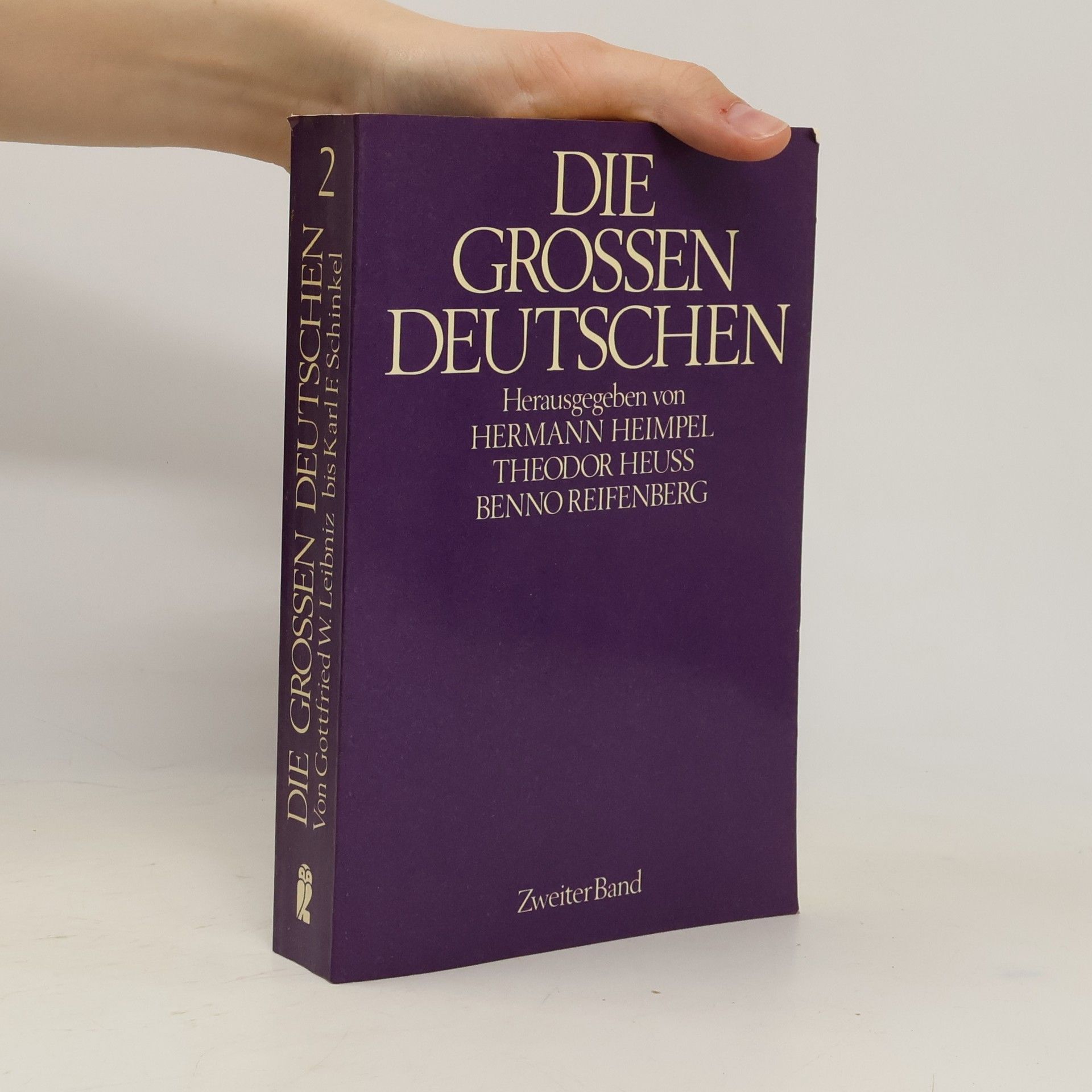 Hermann Heimpel Die grossen Deutschen 2
