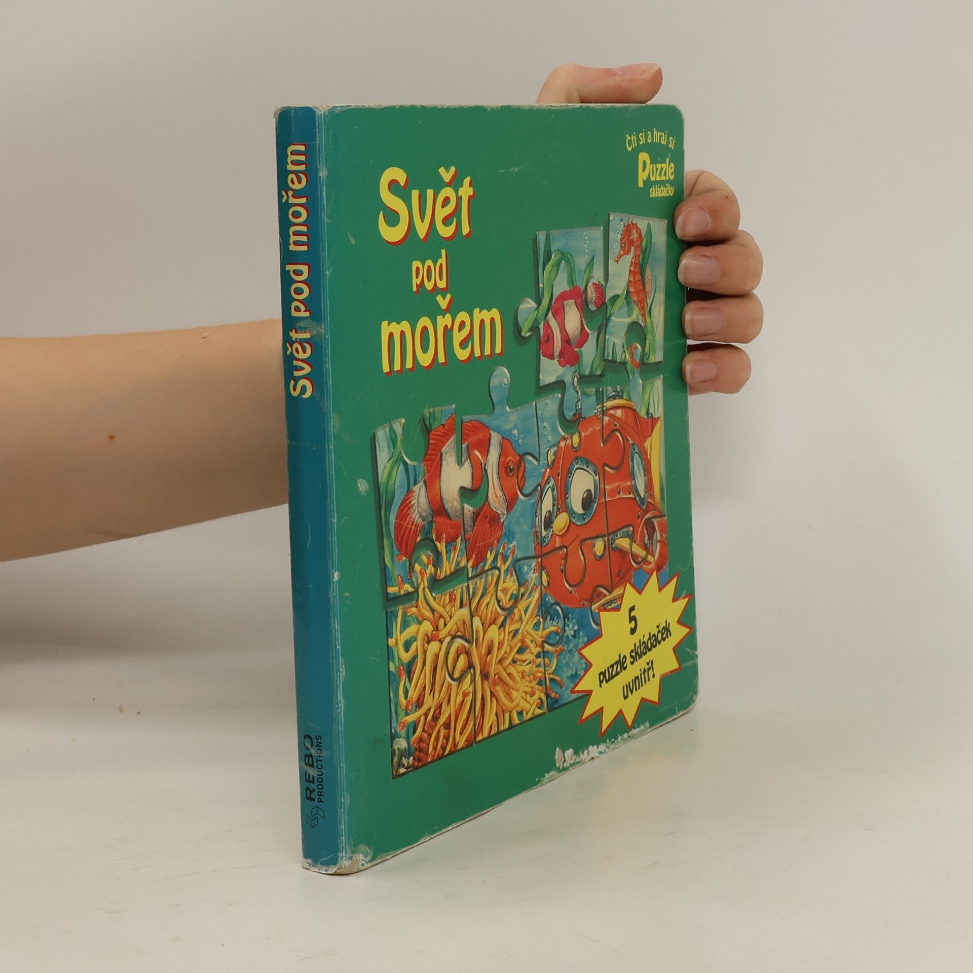 Cathrine Solyomová Svět pod mořem : 5 puzzle skládaček uvnitř