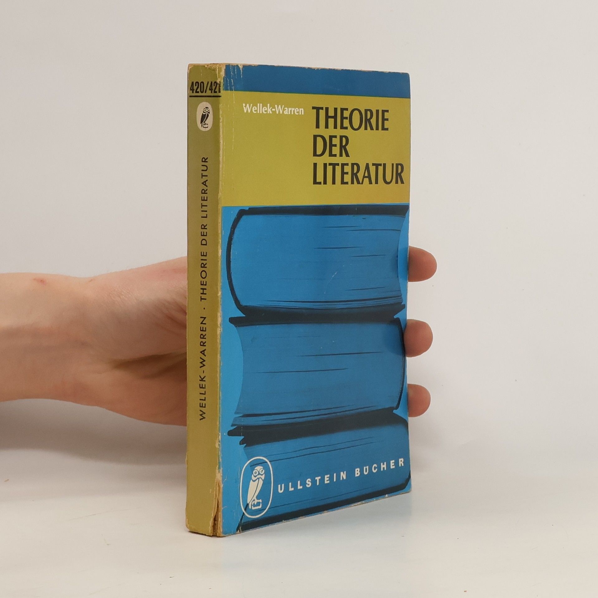 René Wellek Theorie der Literatur