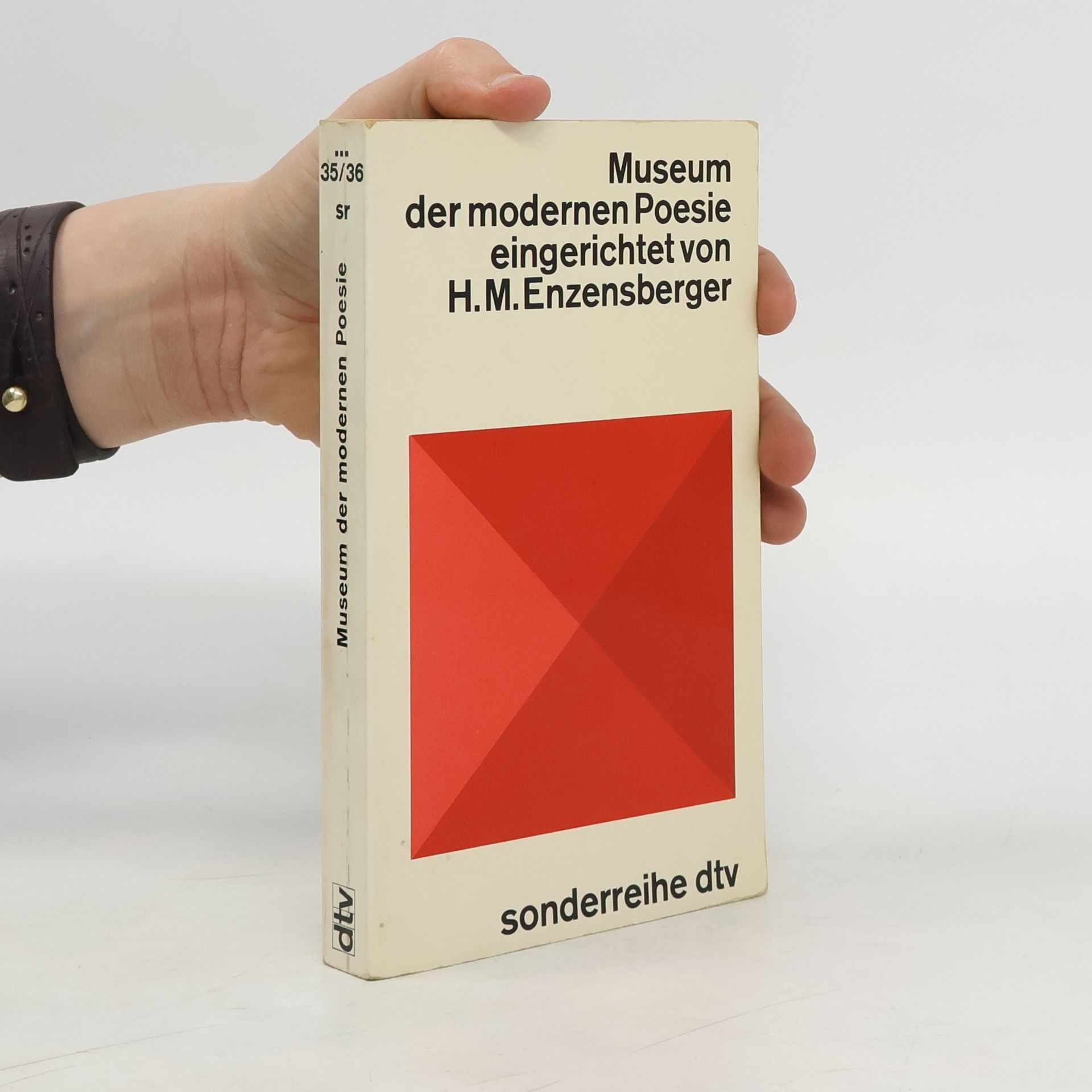 Hans Magnus Enzensberger Museum der modernen Poesie eingerichtet von Hans Magnus Enzensberger
