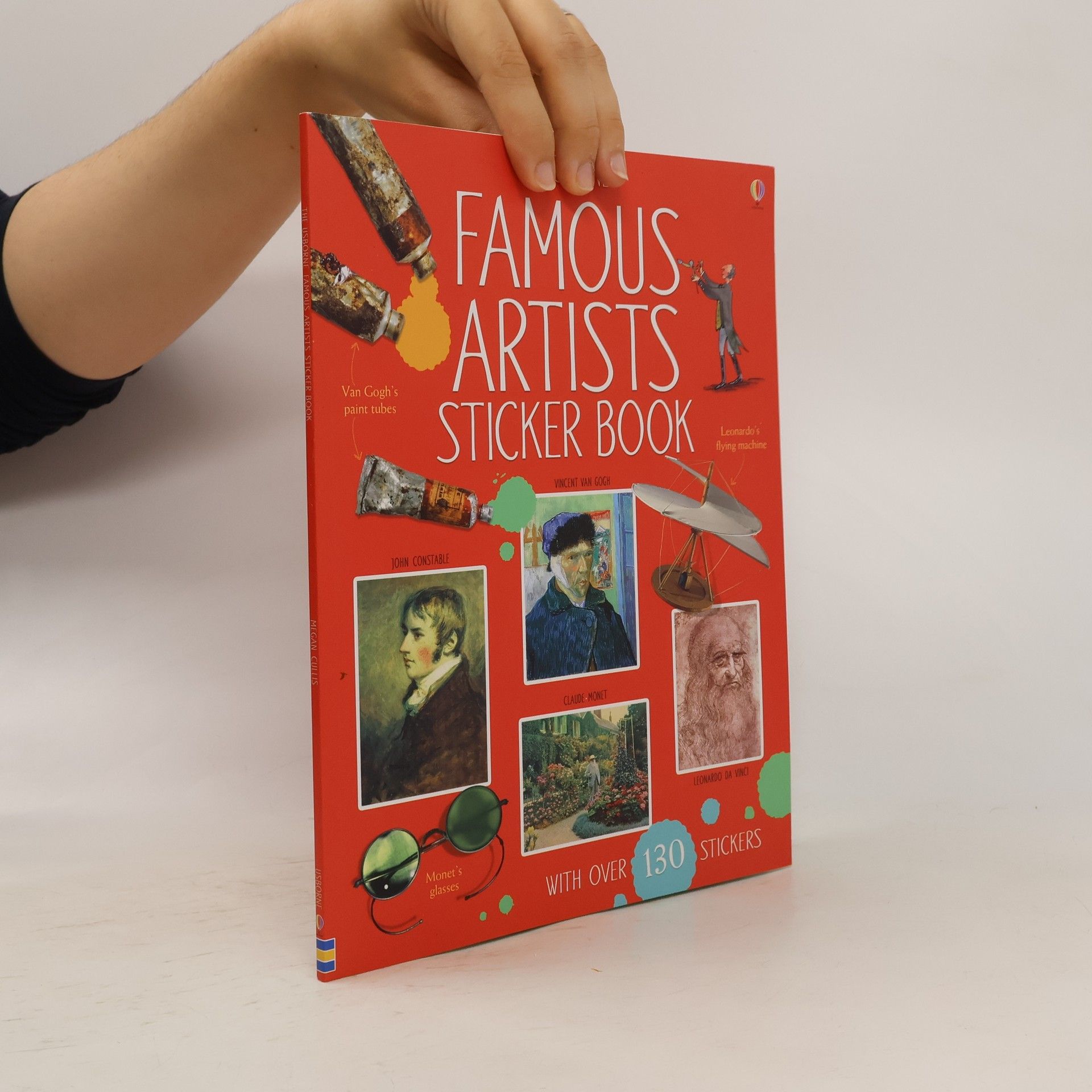 Megan Cullis Famous Artists Sticker Book