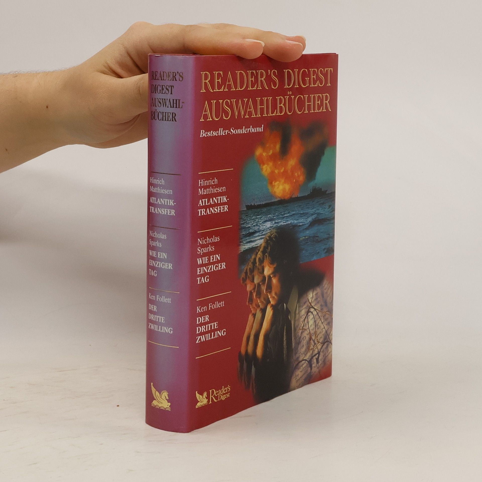 Hinrich Matthiesen Reader's Digest Auswahlbücher. Atlantik- transfer. Wie ein einziger tag. Der dritte Zwilling.
