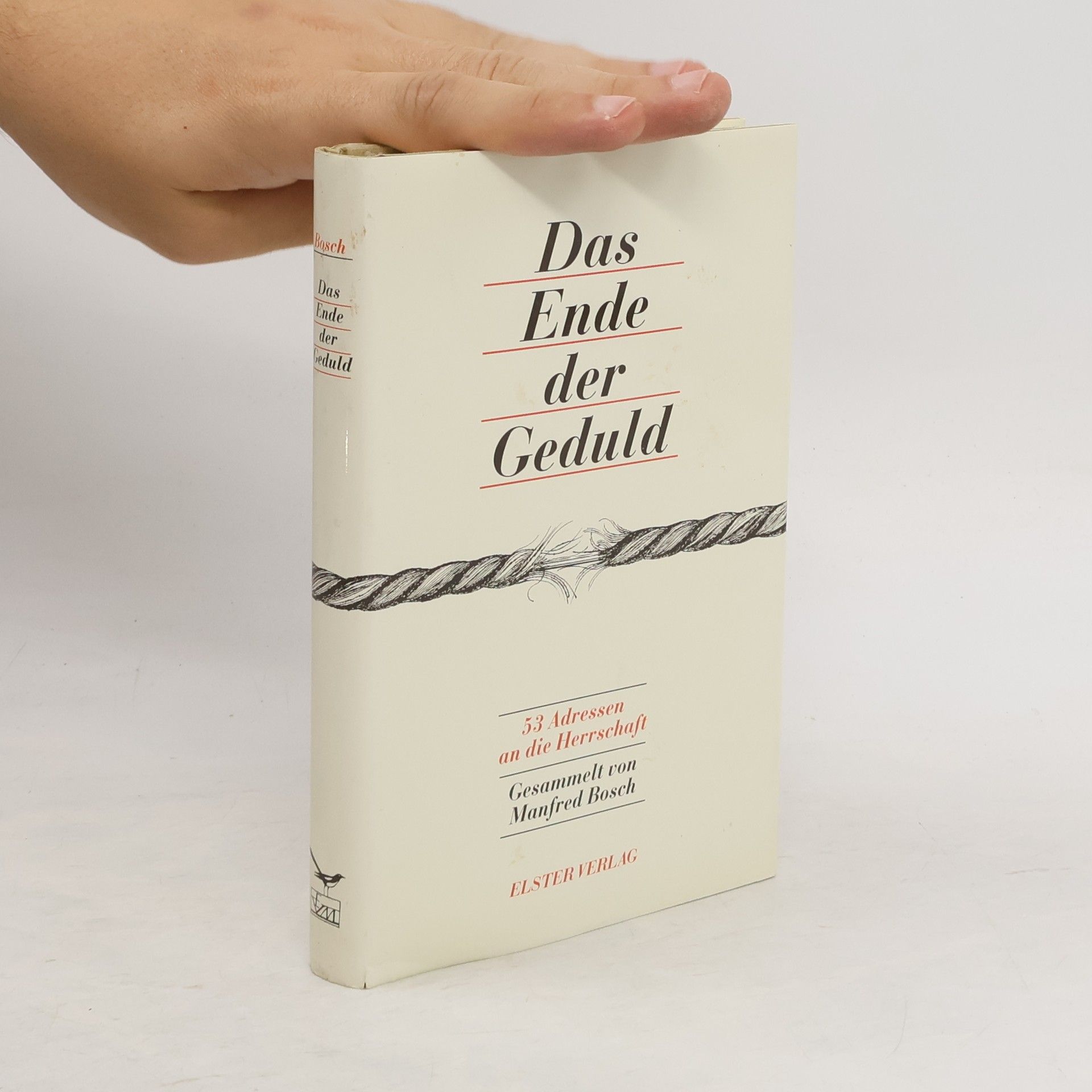 Manfred Bosch Das Ende der Geduld