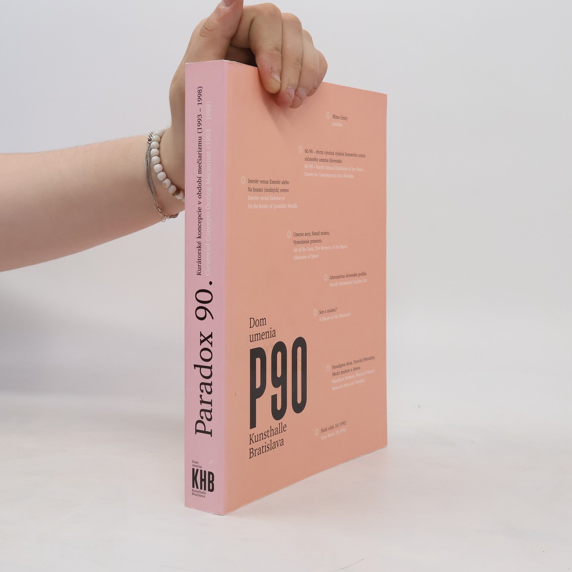 AA.VV. Paradox 90. : kurátorské koncepcie v období mečiarizmu (1993 - 1998)