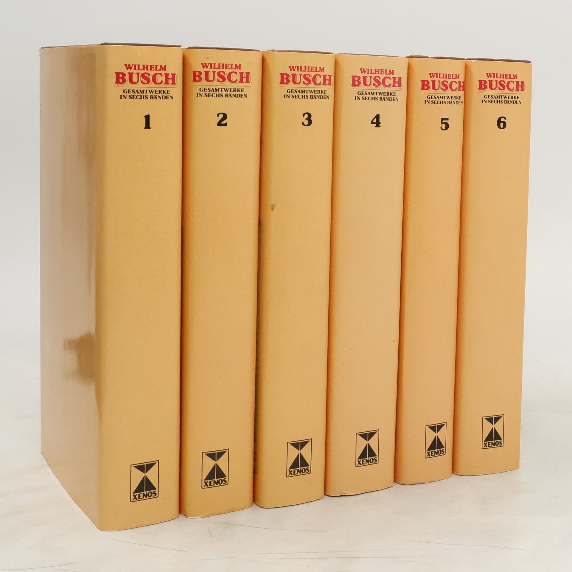Wilhelm Busch Gesamtwerke in sechs Bänden 1-6