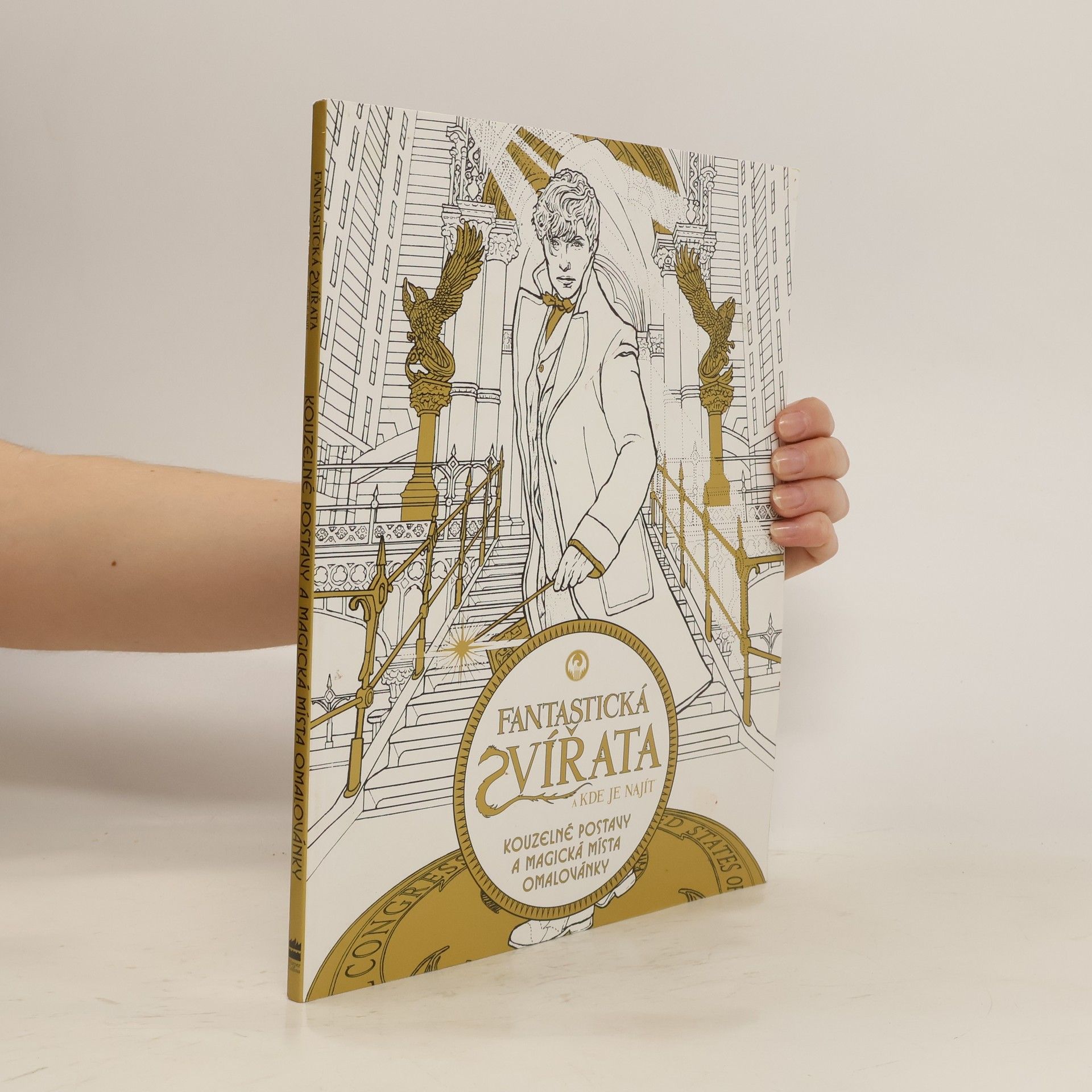 Collectif d'auteurs Fantastická zvířata a kde je najít : Kouzelné postavy a magická místa - omalovánky