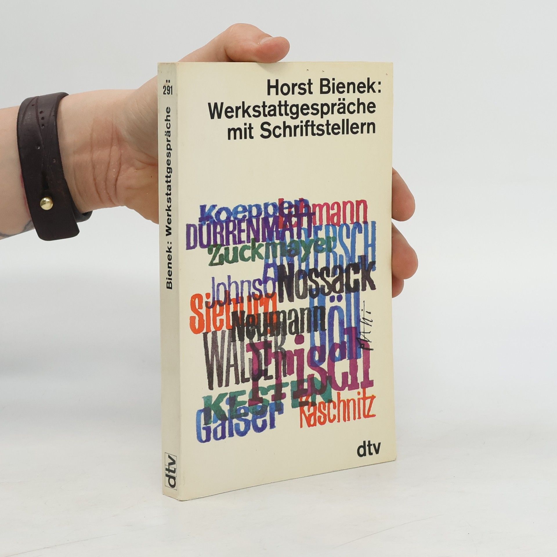 Horst Bienek Werkstattgespräche mit Schriftstellern