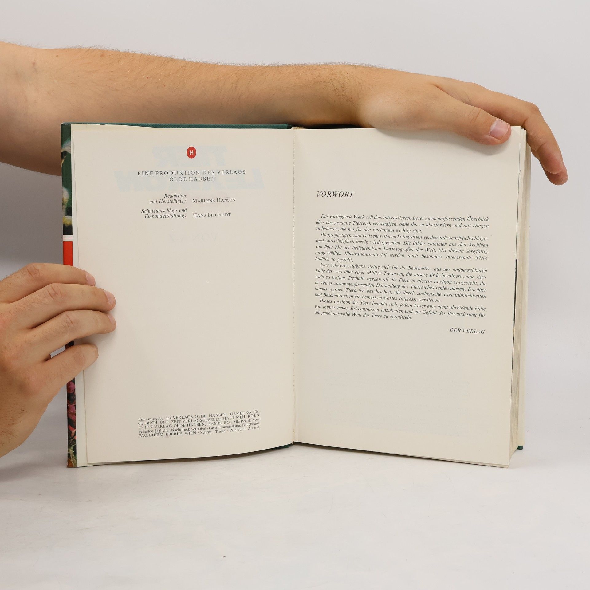 Autorenkollektiv Tier Lexikon Farbig