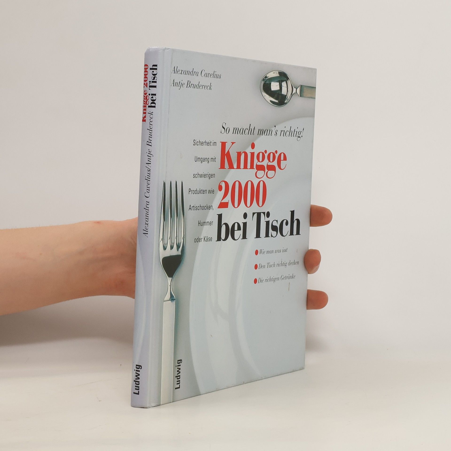 Alexandra Cavelius Knigge 2000 bei Tisch