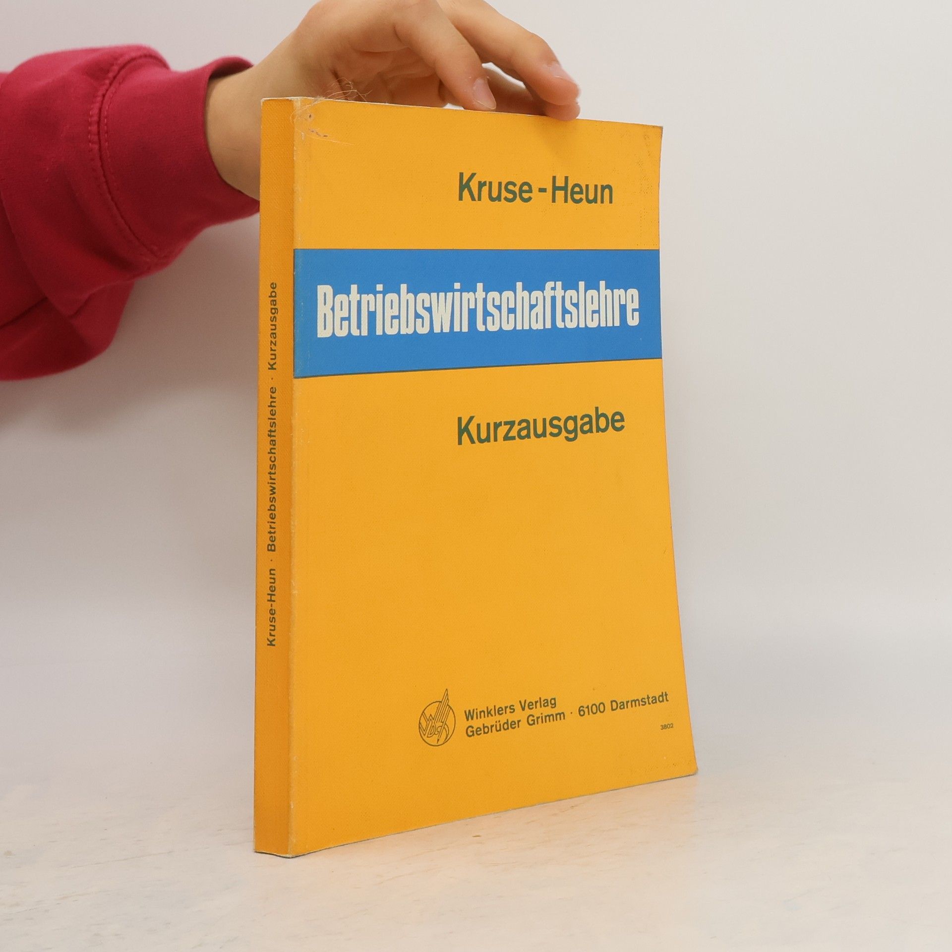 Heinrich Heun Betriebswirtschaftslehre