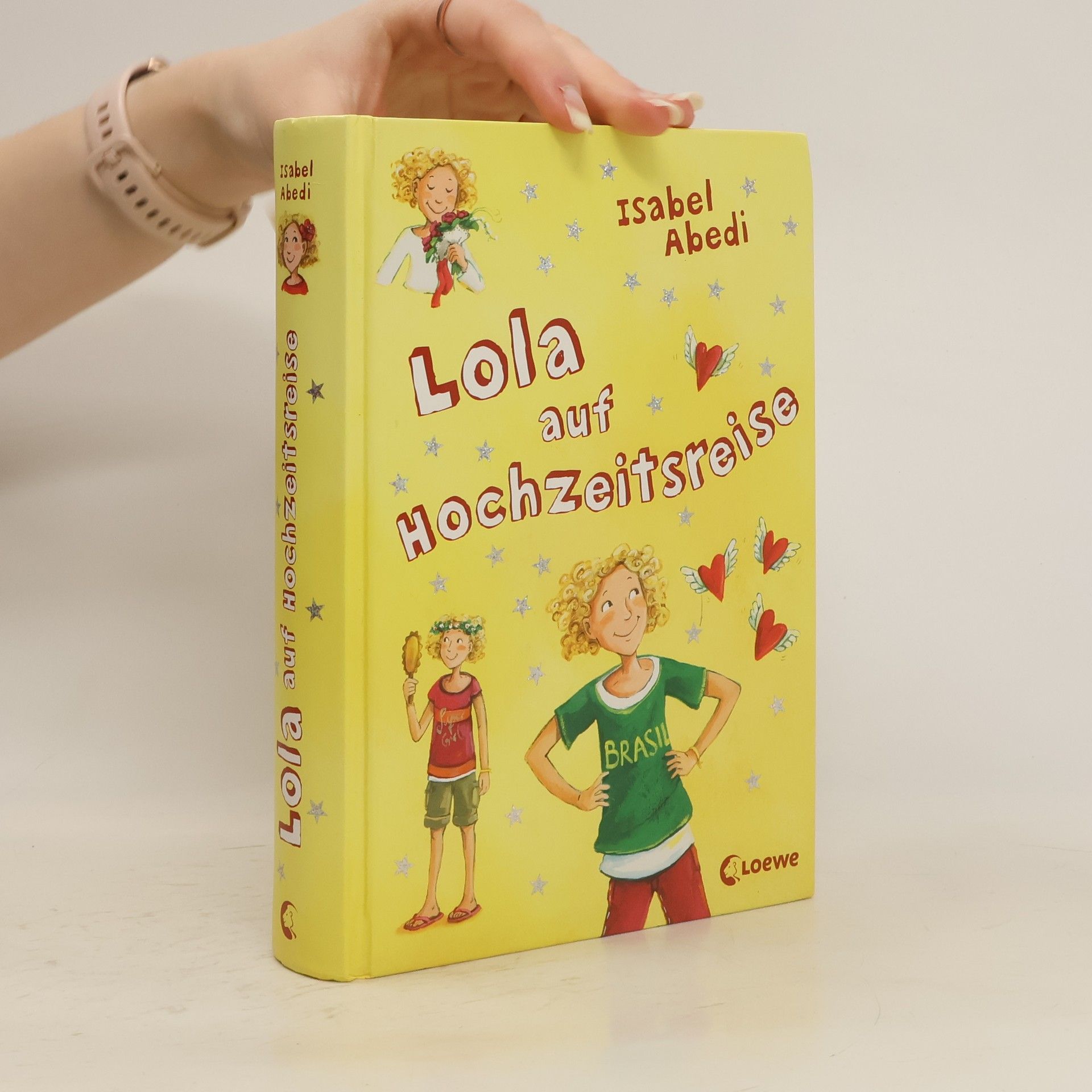 Isabel Abedi Lola auf Hochzeitsreise