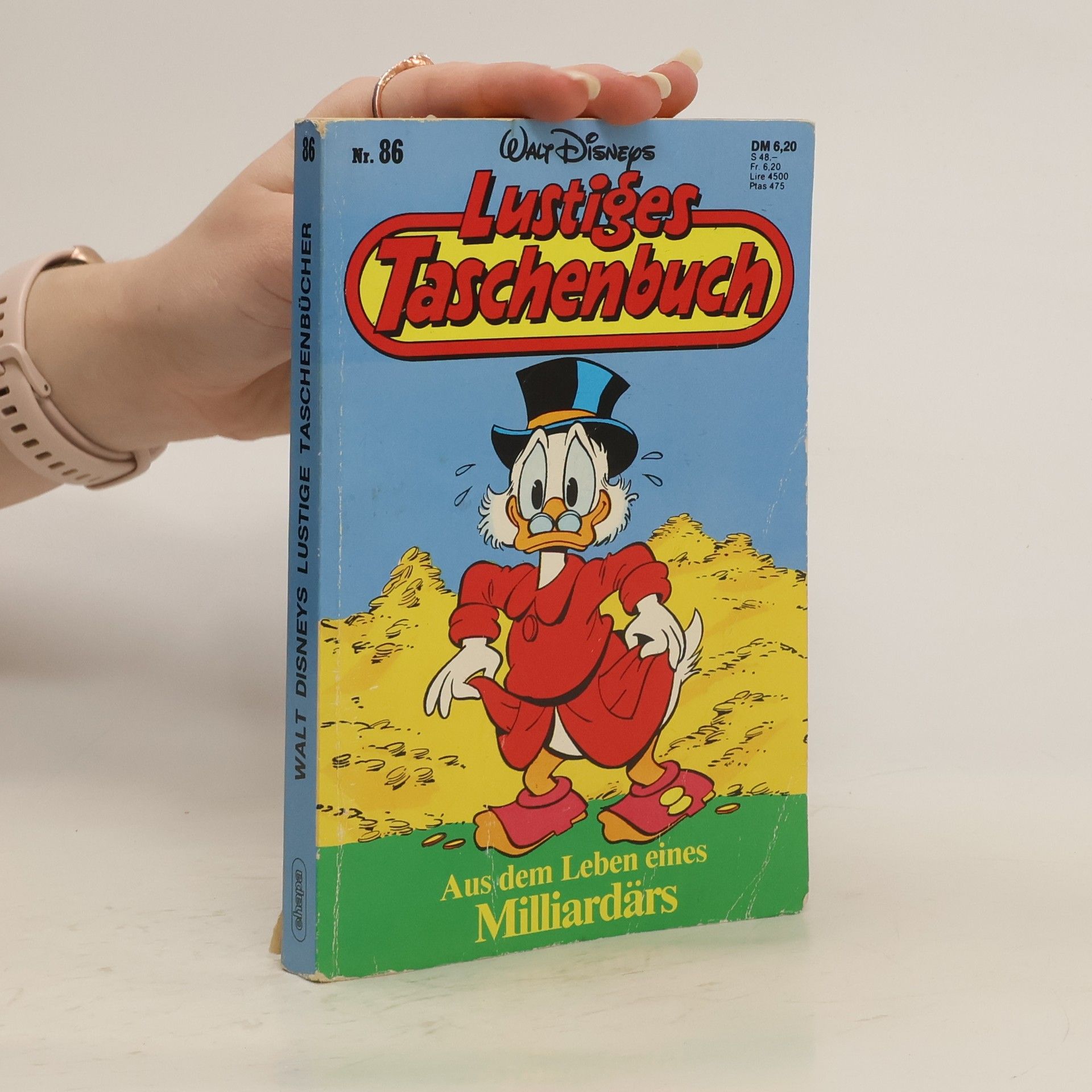 Walt Disney Lustiges Taschenbuch 86. Aus dem Leben eines Milliardärs