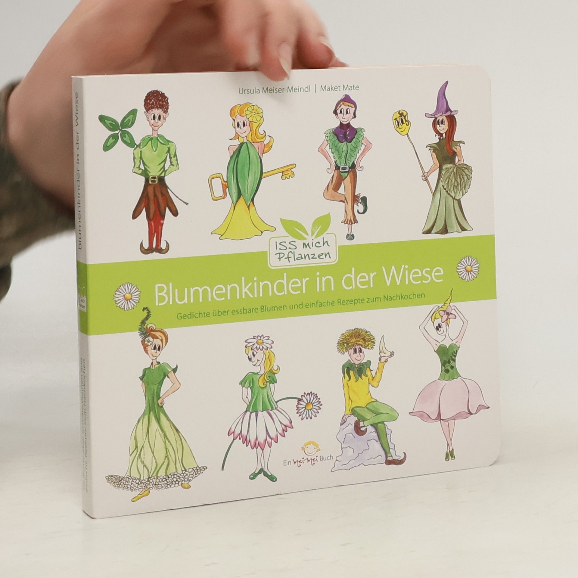 Ursula Meiser Meindl Blumenkinder in der Wiese