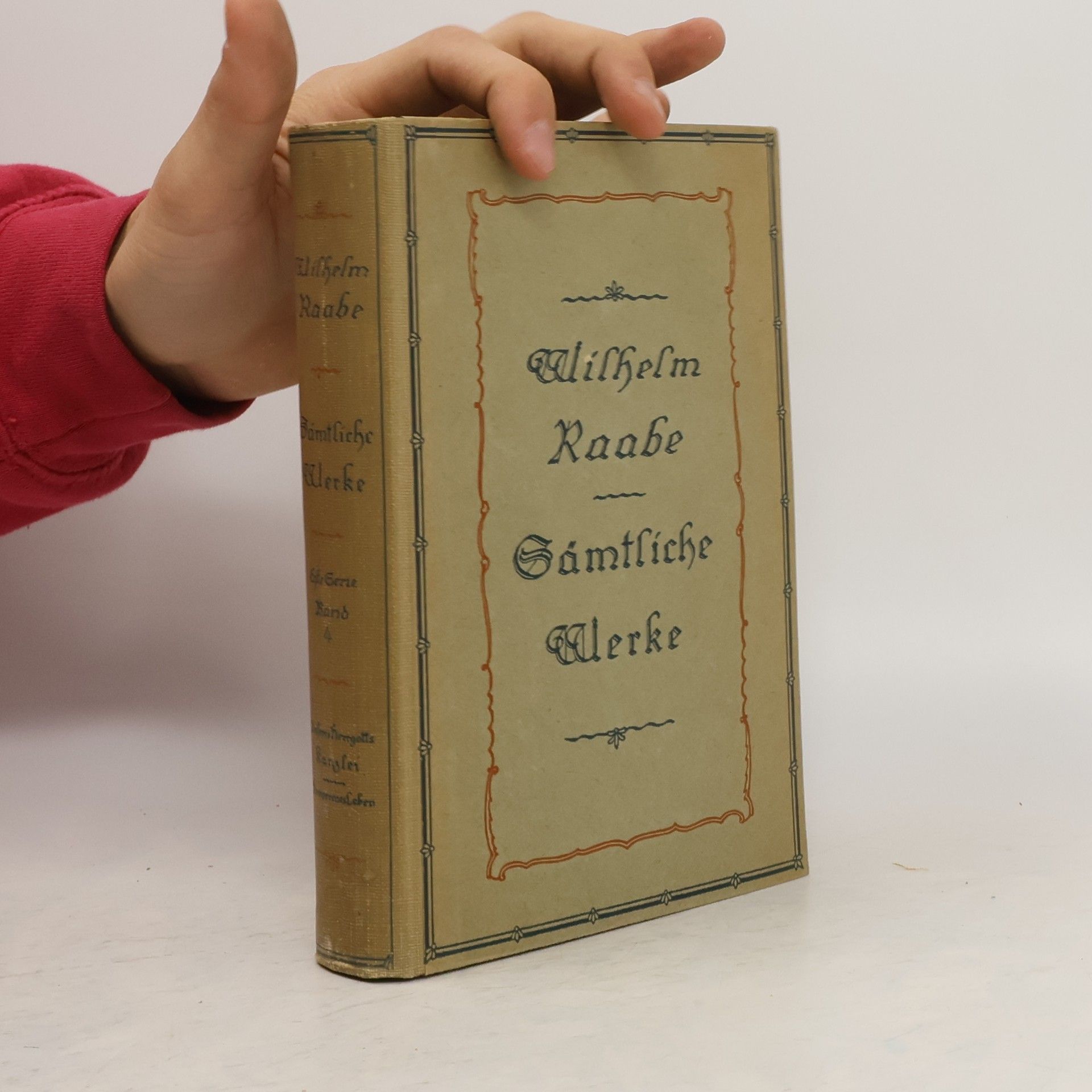 Wilhelm Raabe Sämtliche Werke 4