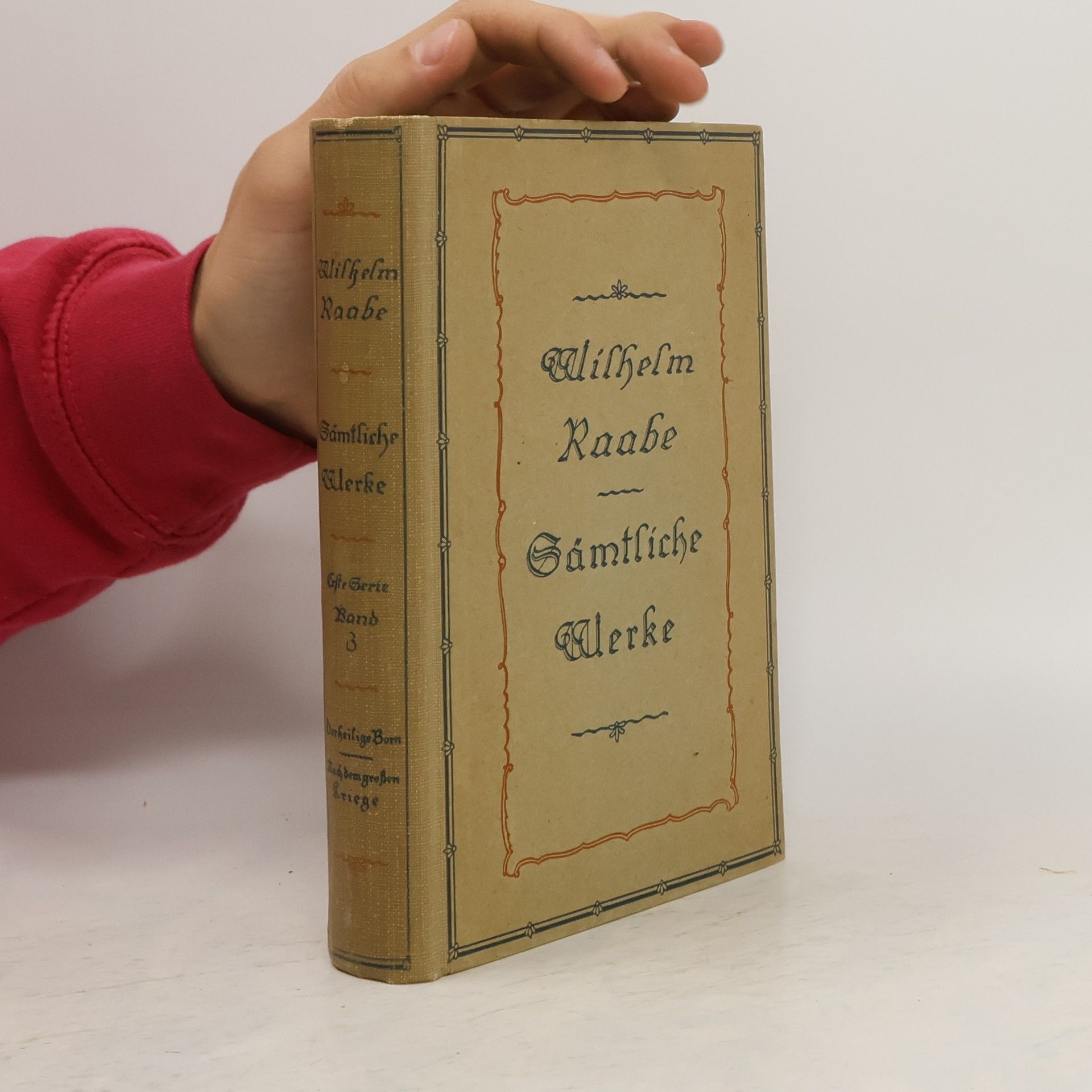 Wilhelm Raabe Sämtliche Werke 3