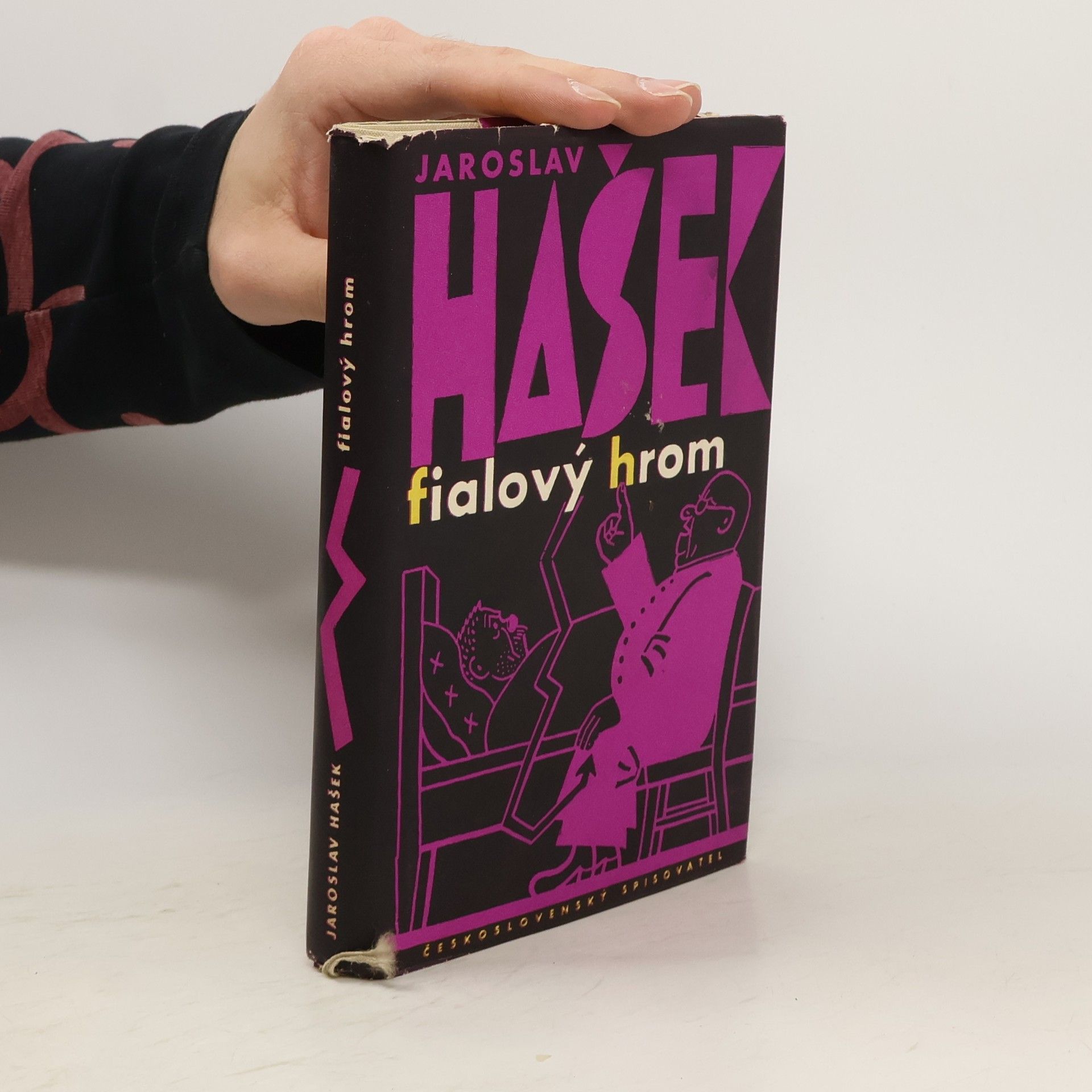 Jaroslav Hašek Fialový hrom