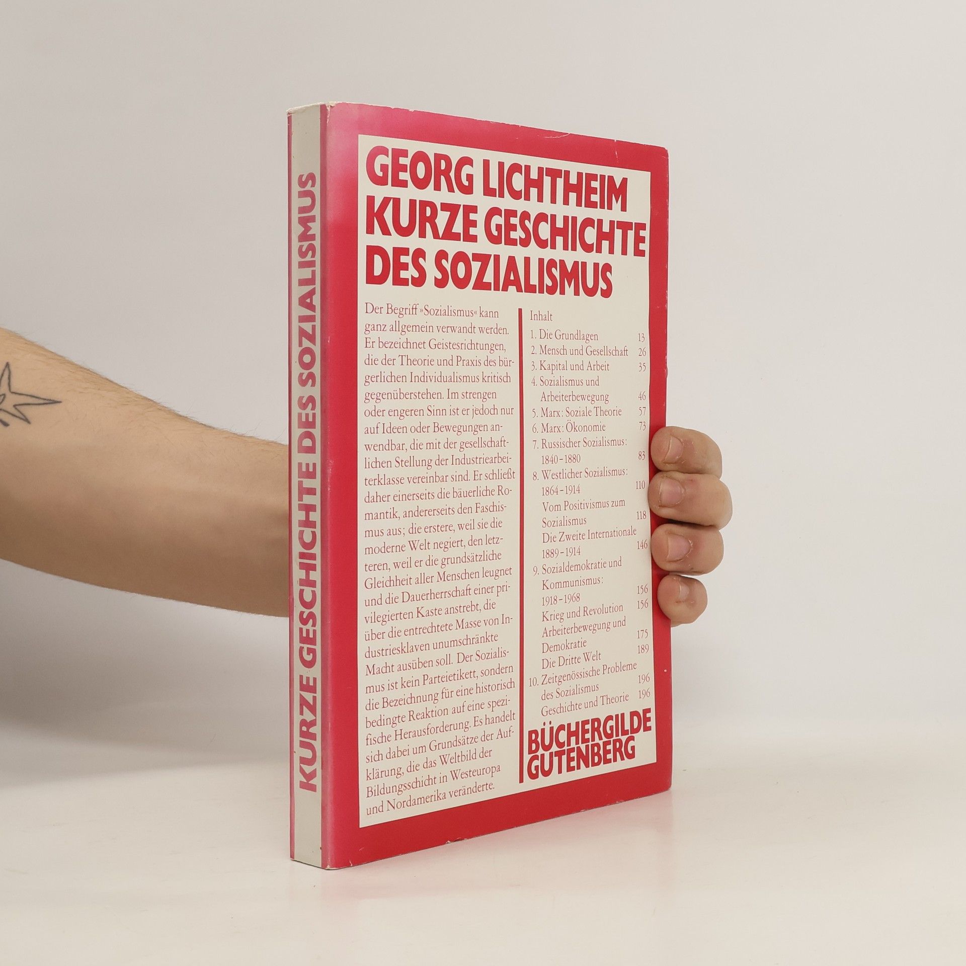 George Lichtheim Kurze Geschichte des Sozialismus