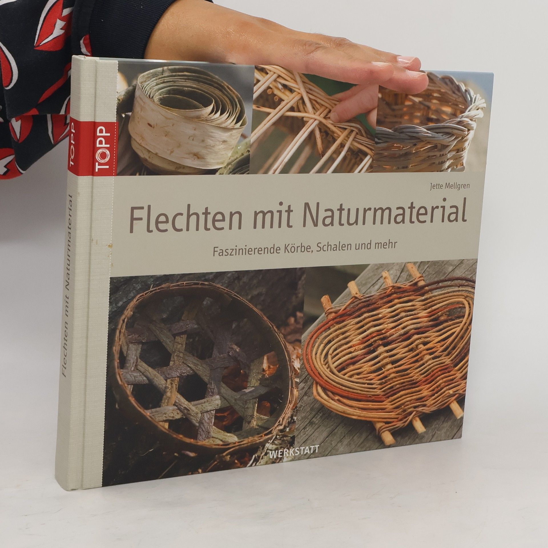 Jette Mellgren Flechten mit Naturmaterial